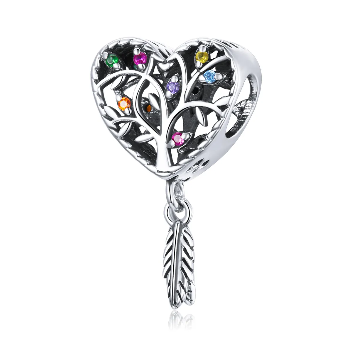 Pandora Style Silver Tree of Life Charm - SCC1768