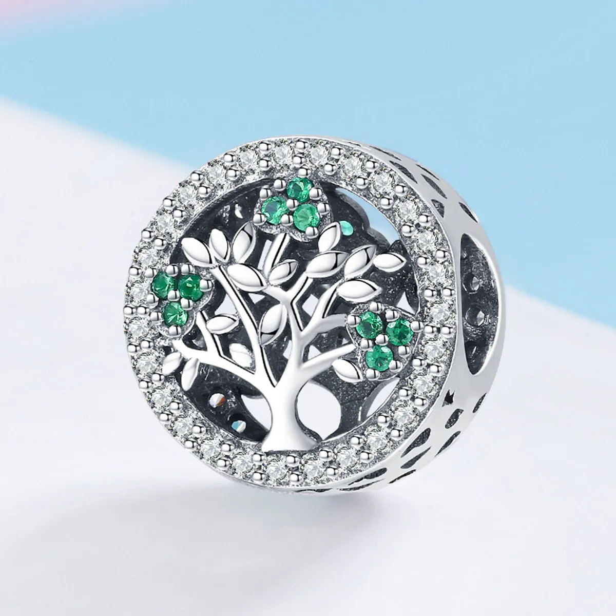 Pandora Style Silver Tree of Life Charm - SCC919