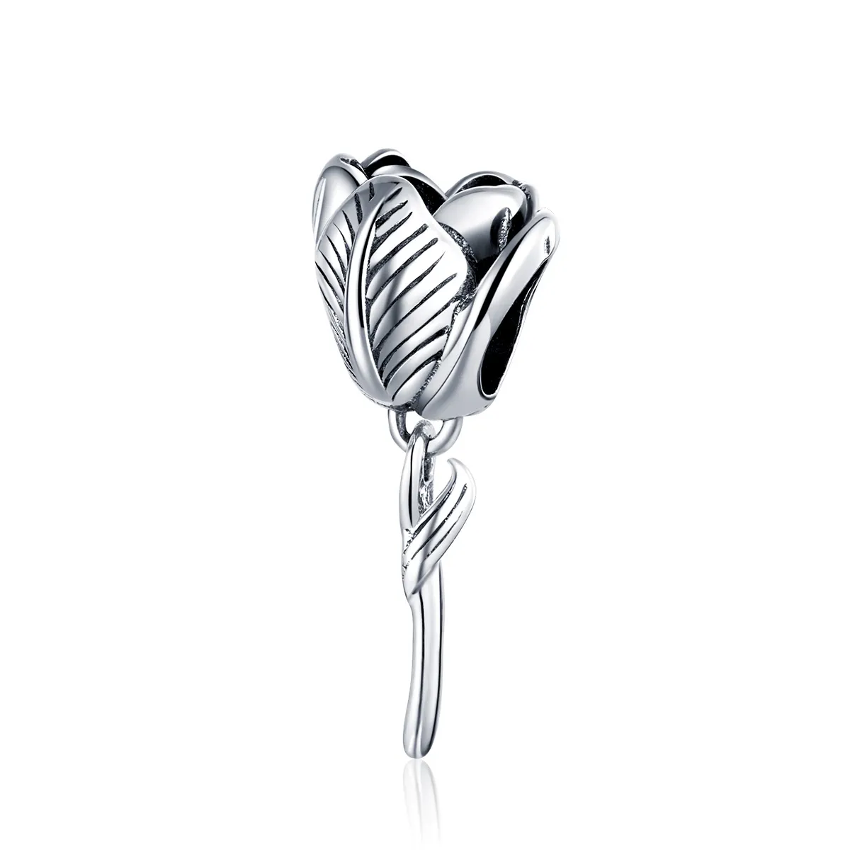 Pandora Style Silver Tulip Charm - SCC1514