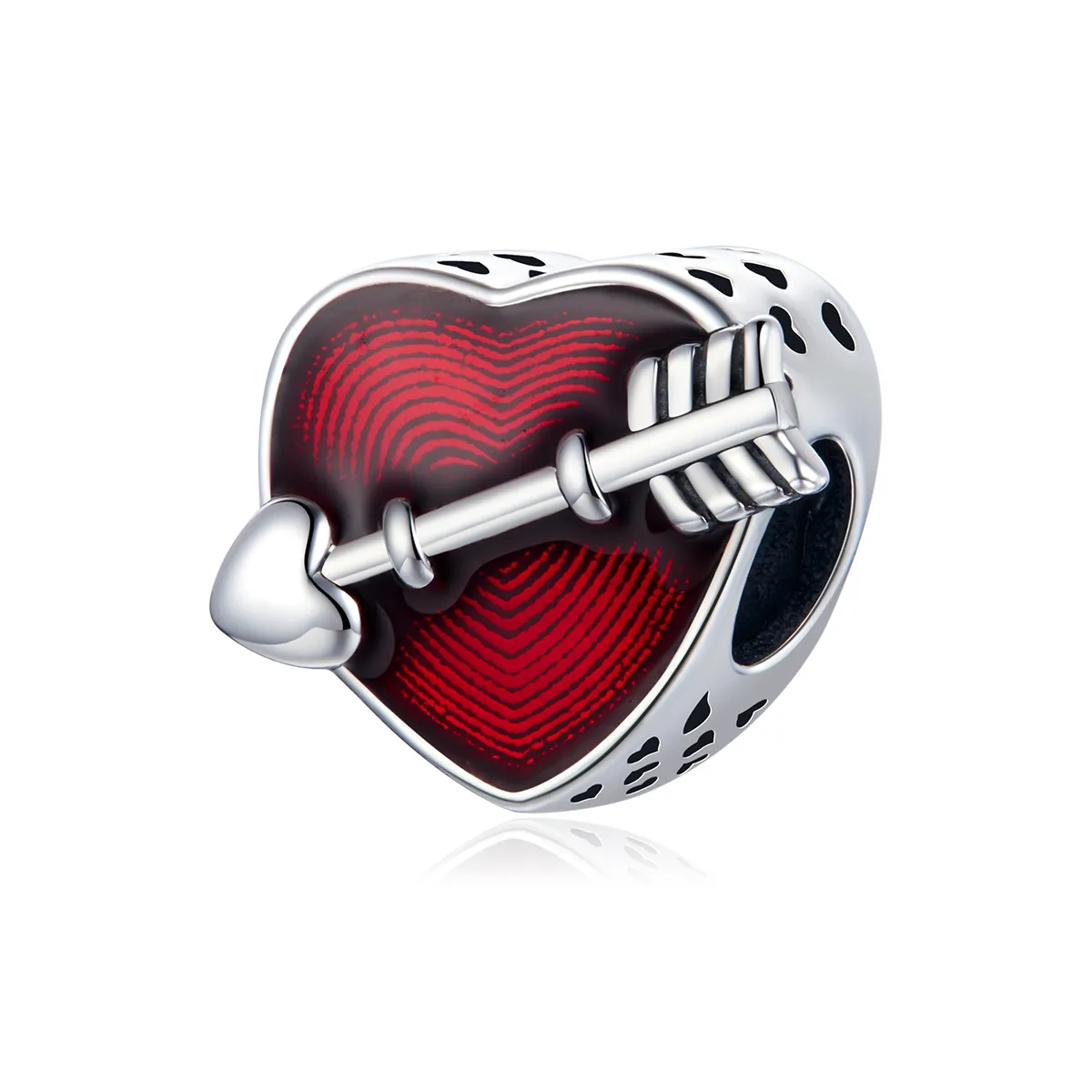 Pandora Style Silver Valentine's Day First Love Charm - SCC480