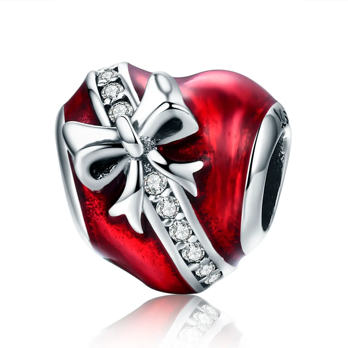 pandora style silver valentines day love gift charm scc741