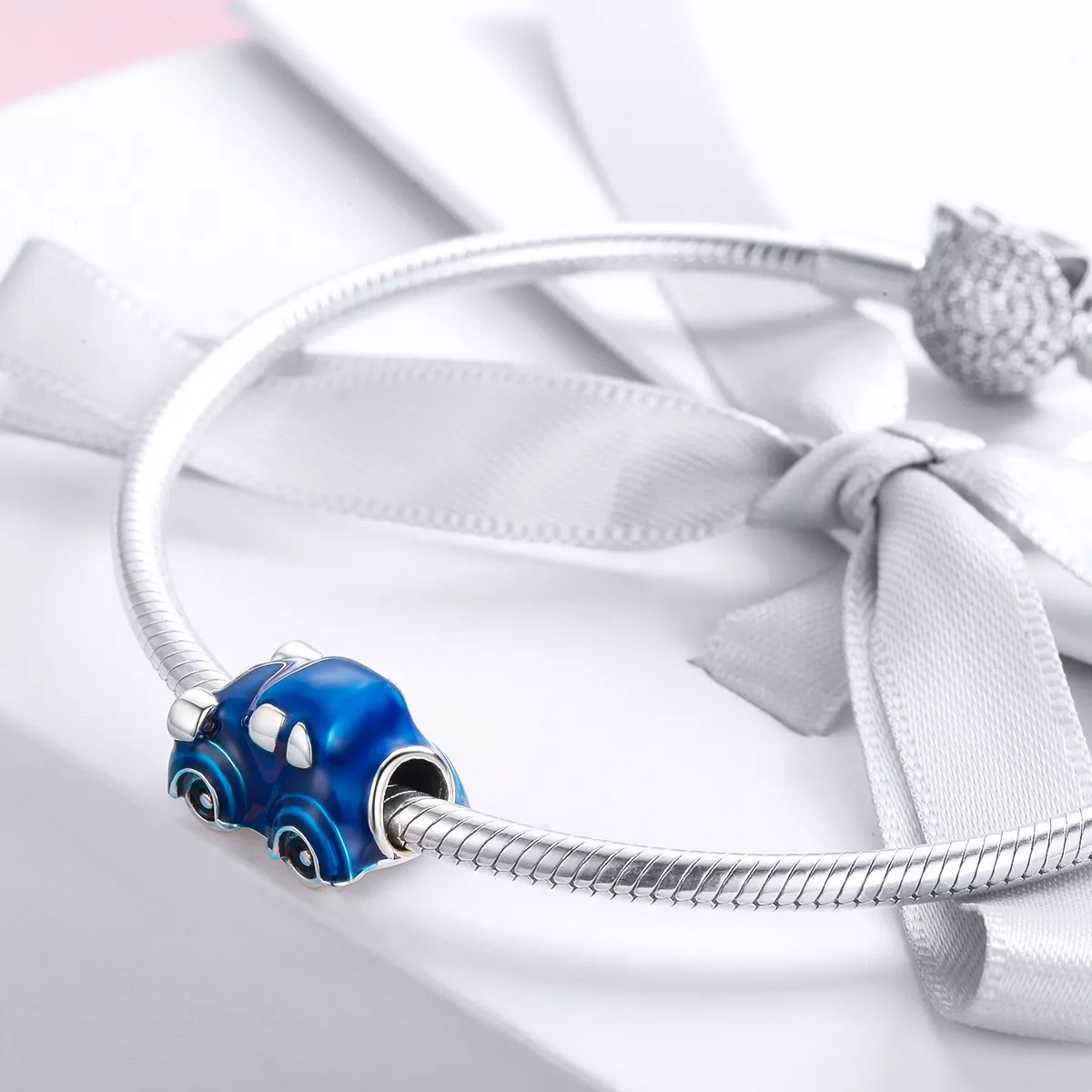 Pandora Style Silver Vintage Car Charm - SCC957