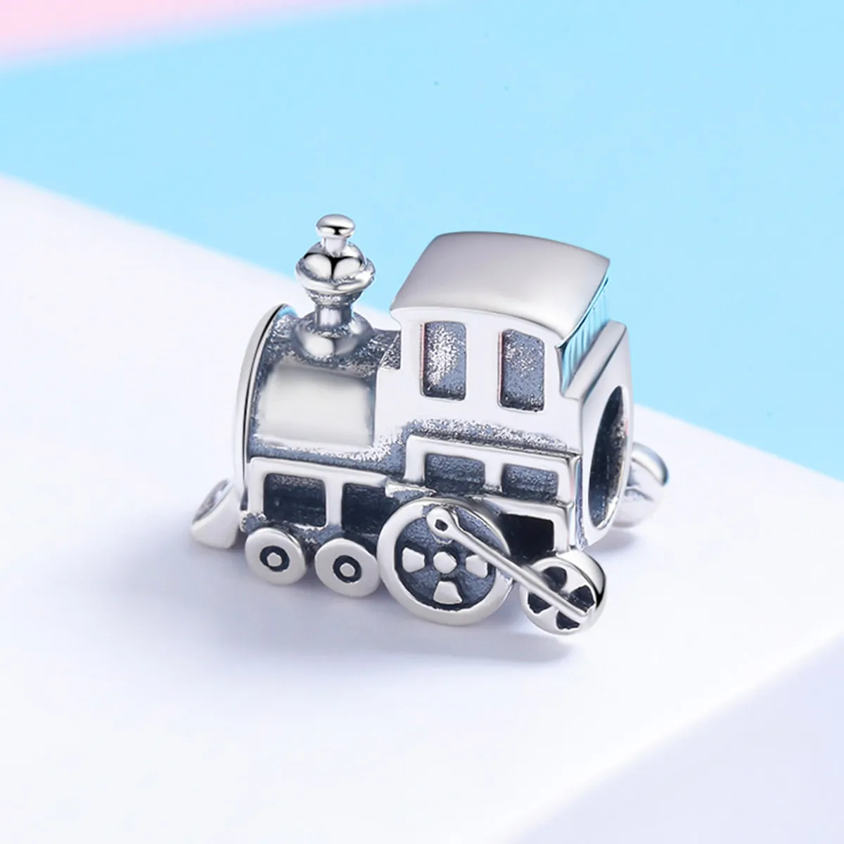 Pandora Style Silver Vintage Train Charm - SCC507