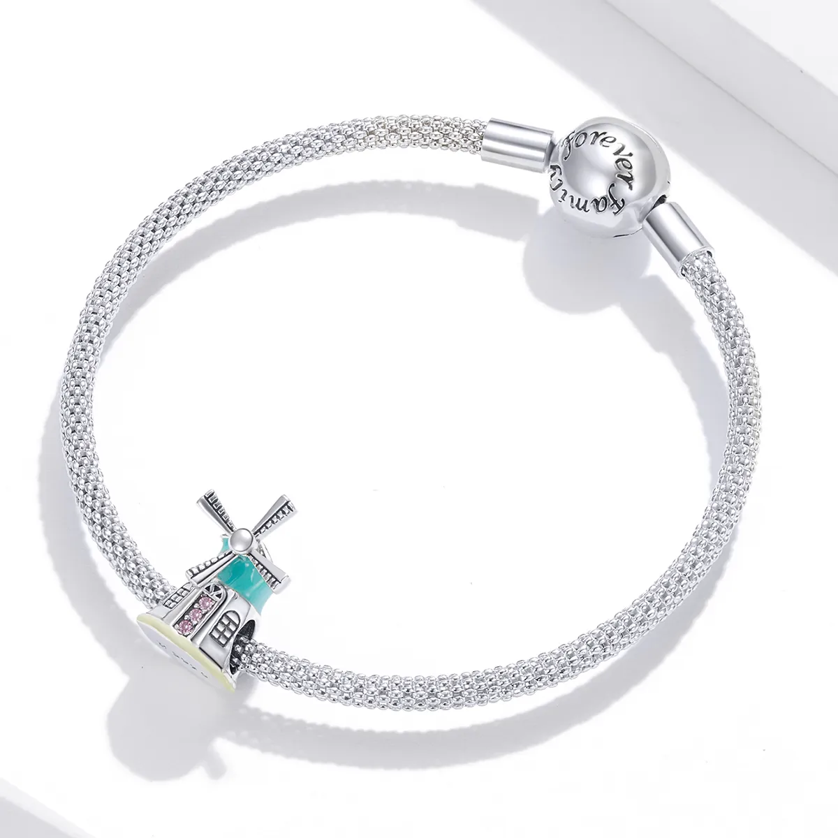 Pandora Style Silver Windmill Charm - SCC1739