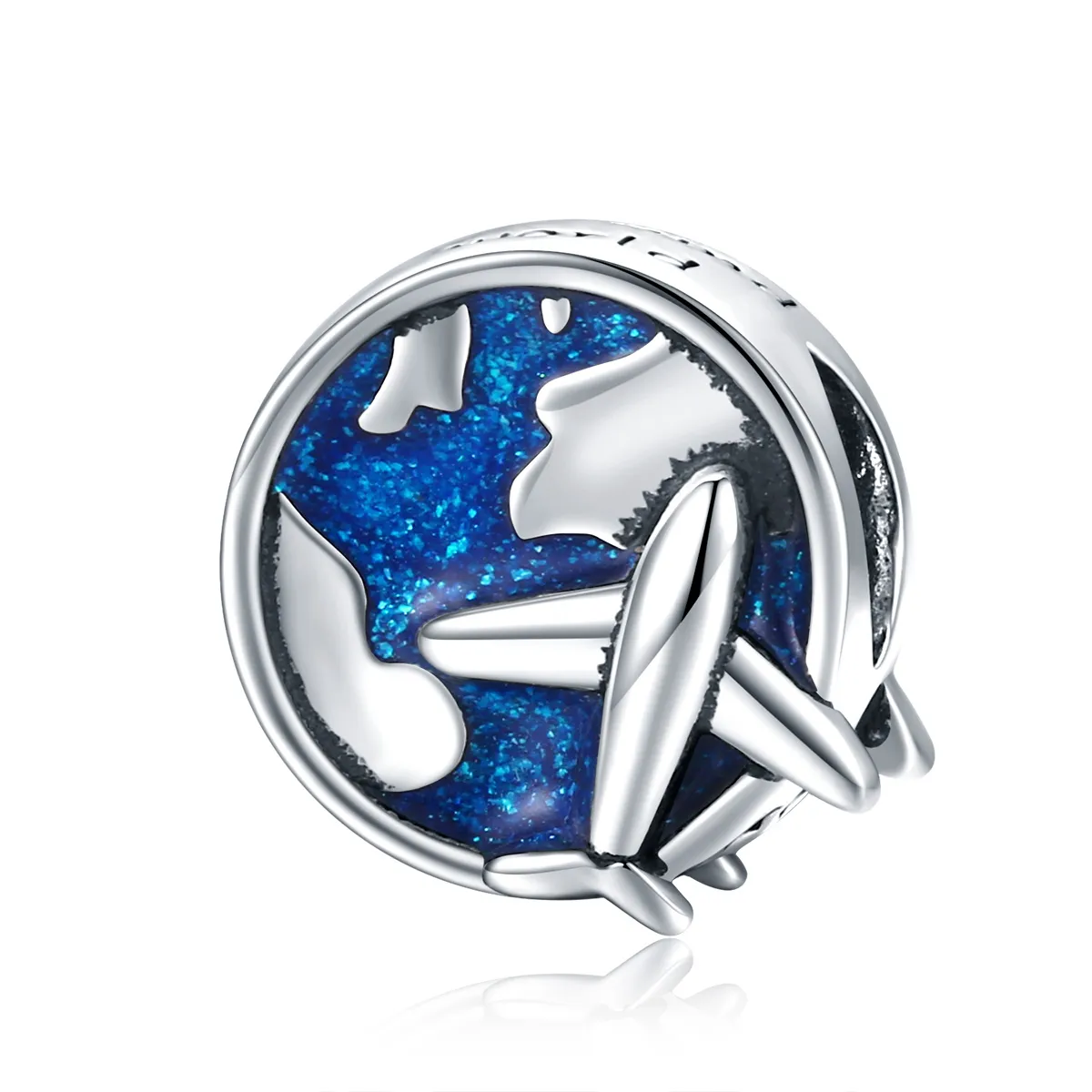 pandora style silver world voyage charm scc1568