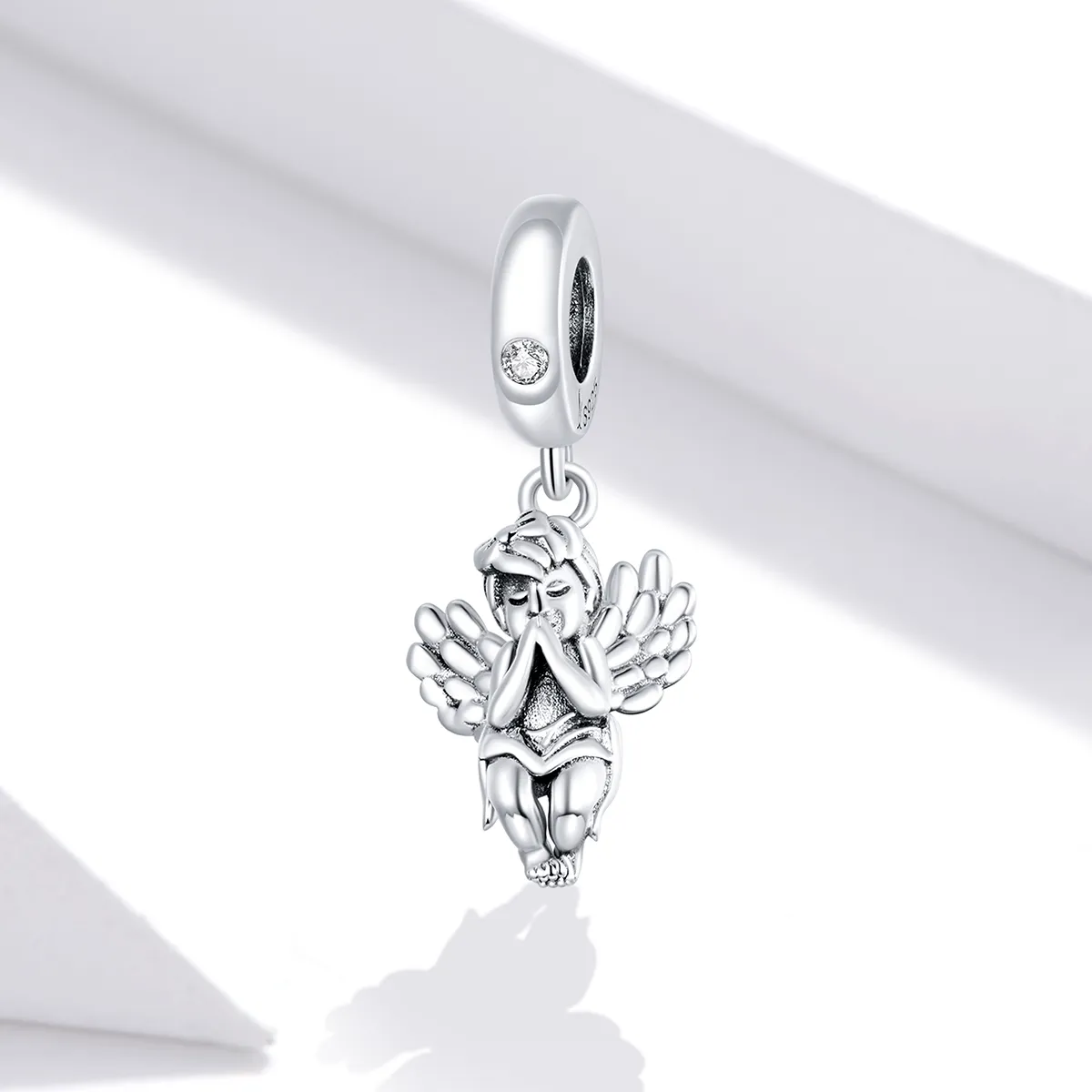 Pandora Style Silver Little Angel Dangle - SCC1686