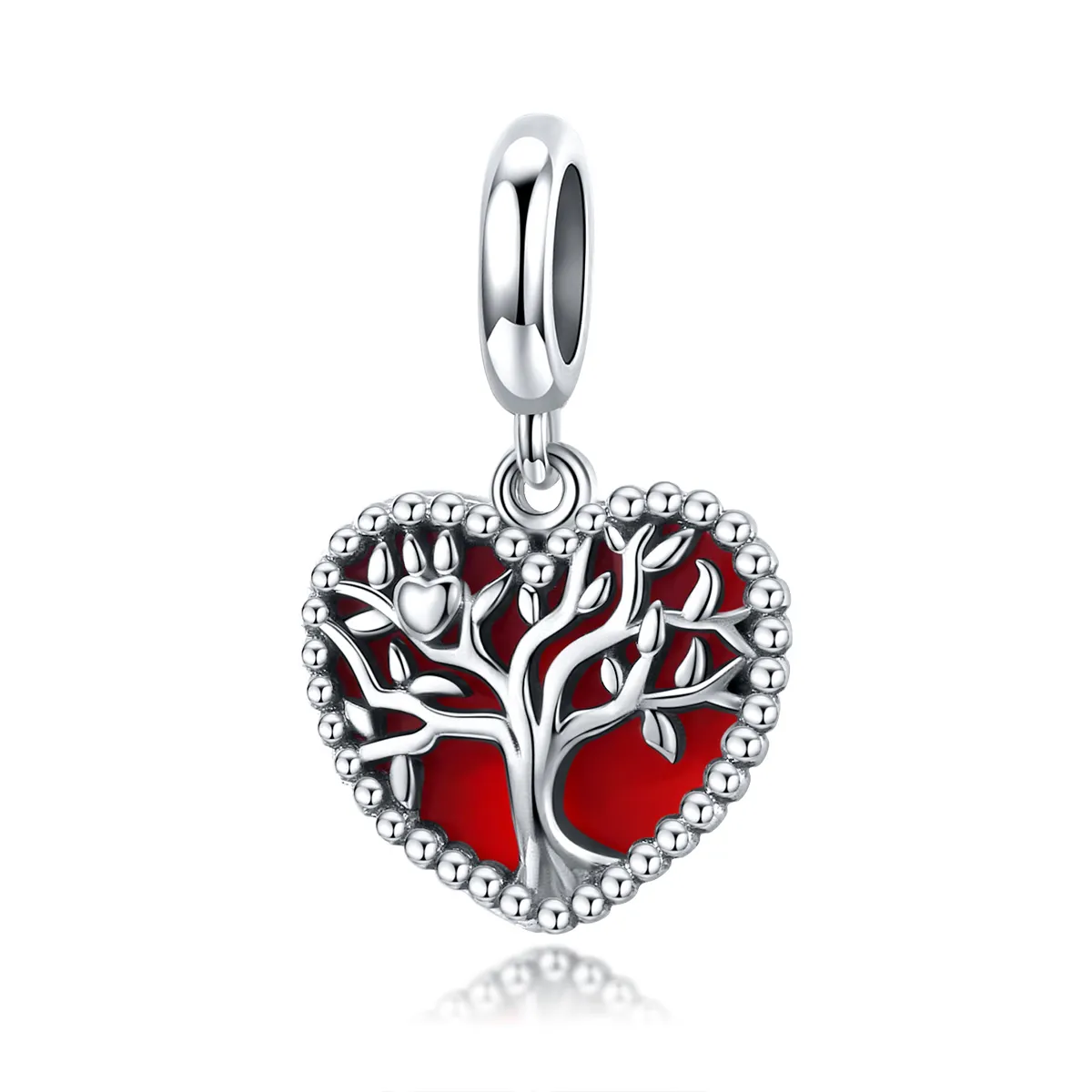 Pandora Style Silver Tree of Love Dangle - SCC1556