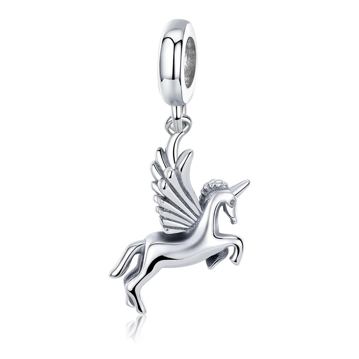 Pandora Style Silver Unicorn Memory Dangle - SCC704