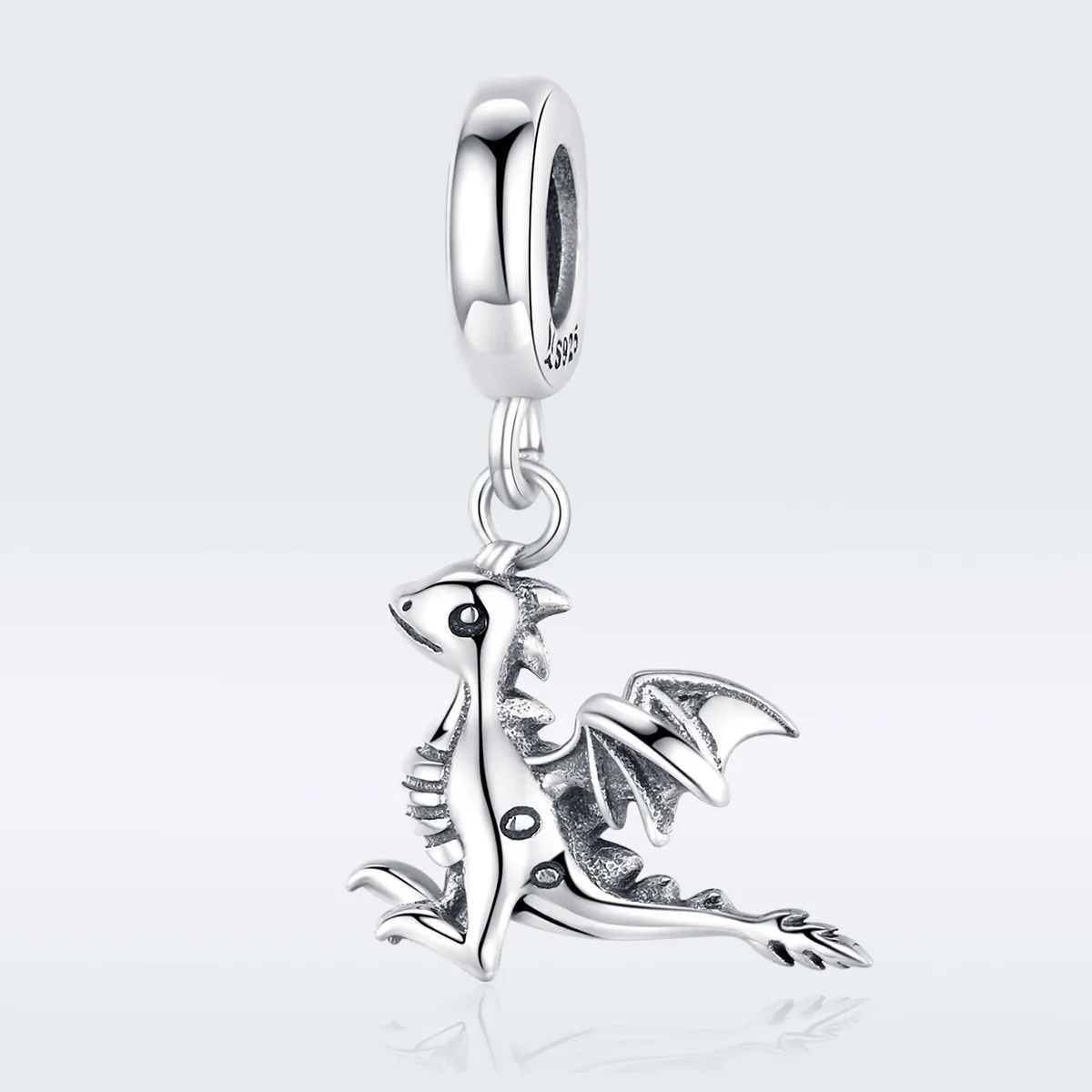 Pandora Style Silver You Are Magic Dragon Dangle - SCC1322