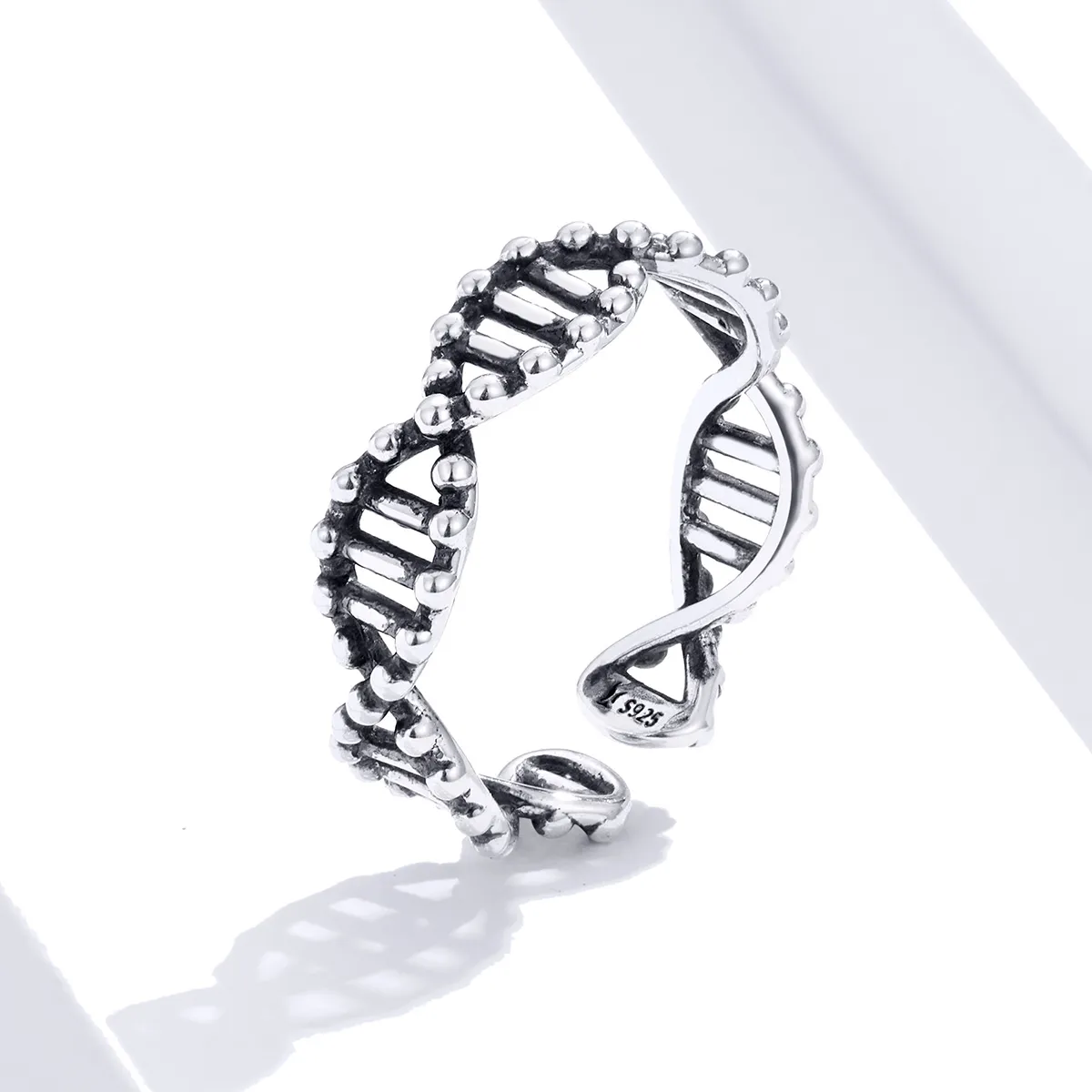 Pandora Style Silver DNA Open Ring - SCR643