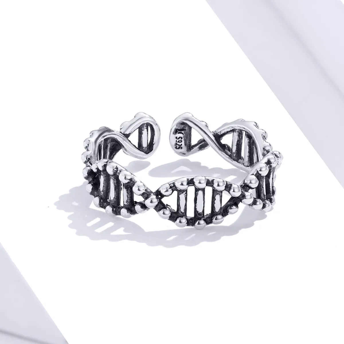 Pandora Style Silver DNA Open Ring - SCR643