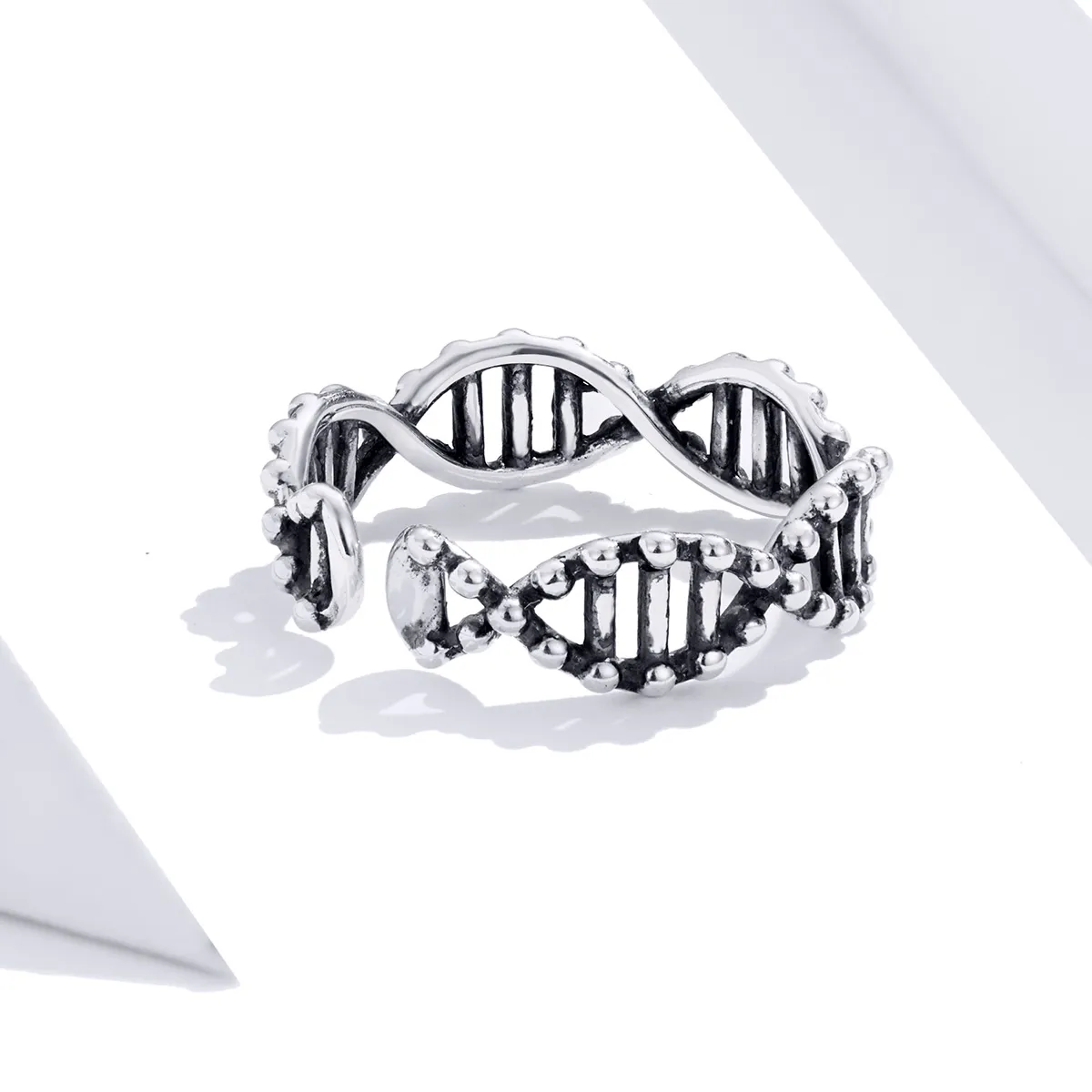 Pandora Style Silver DNA Open Ring - SCR643