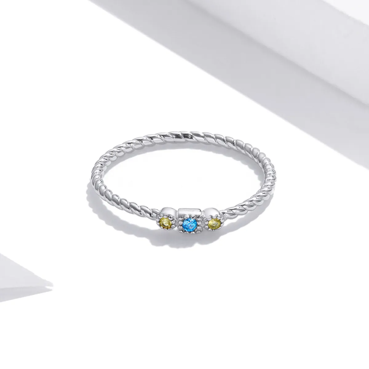 Pandora Style Silver Love of Rainbow Ring - SCR721