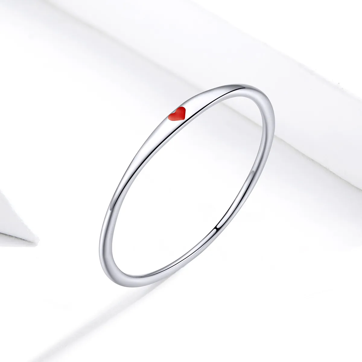 Pandora Style Silver Simple Love Ring - SCR620