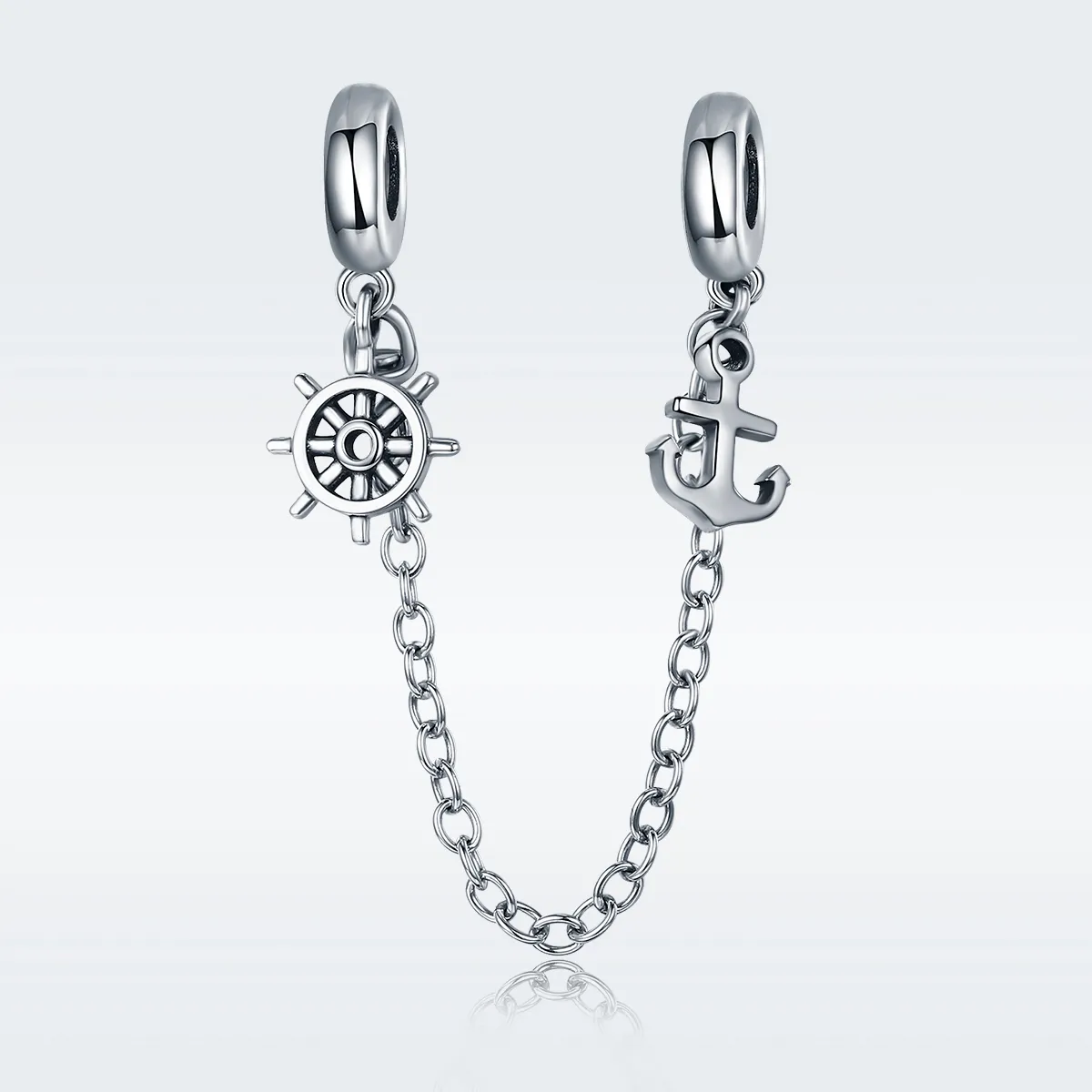 Pandora Style Silver Voyage Safety Chain - SCC604