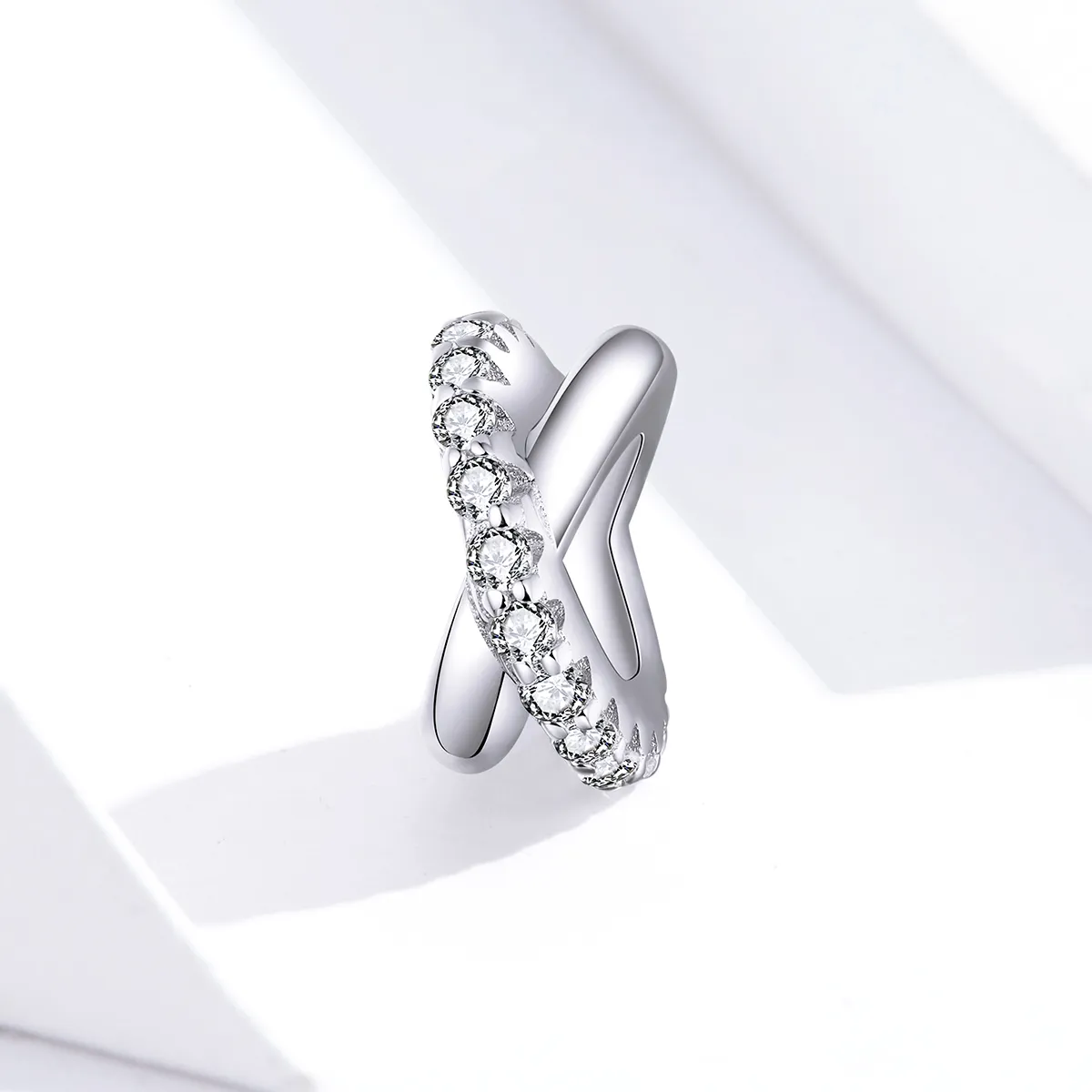 Pandora Style Silver Chic Spacer Charm - BSC214