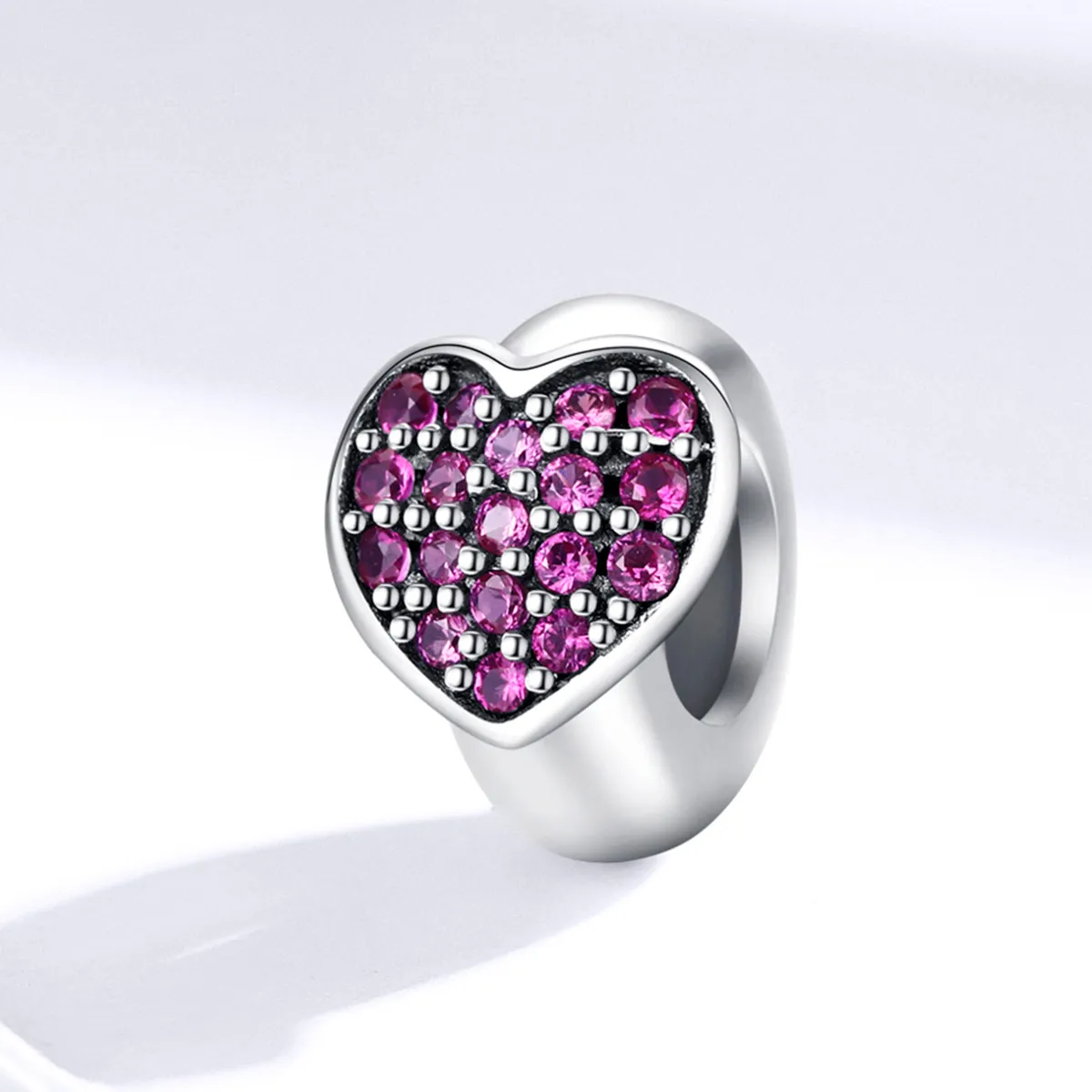 Pandora Style Silver Love Spacer Charm - SCC1336