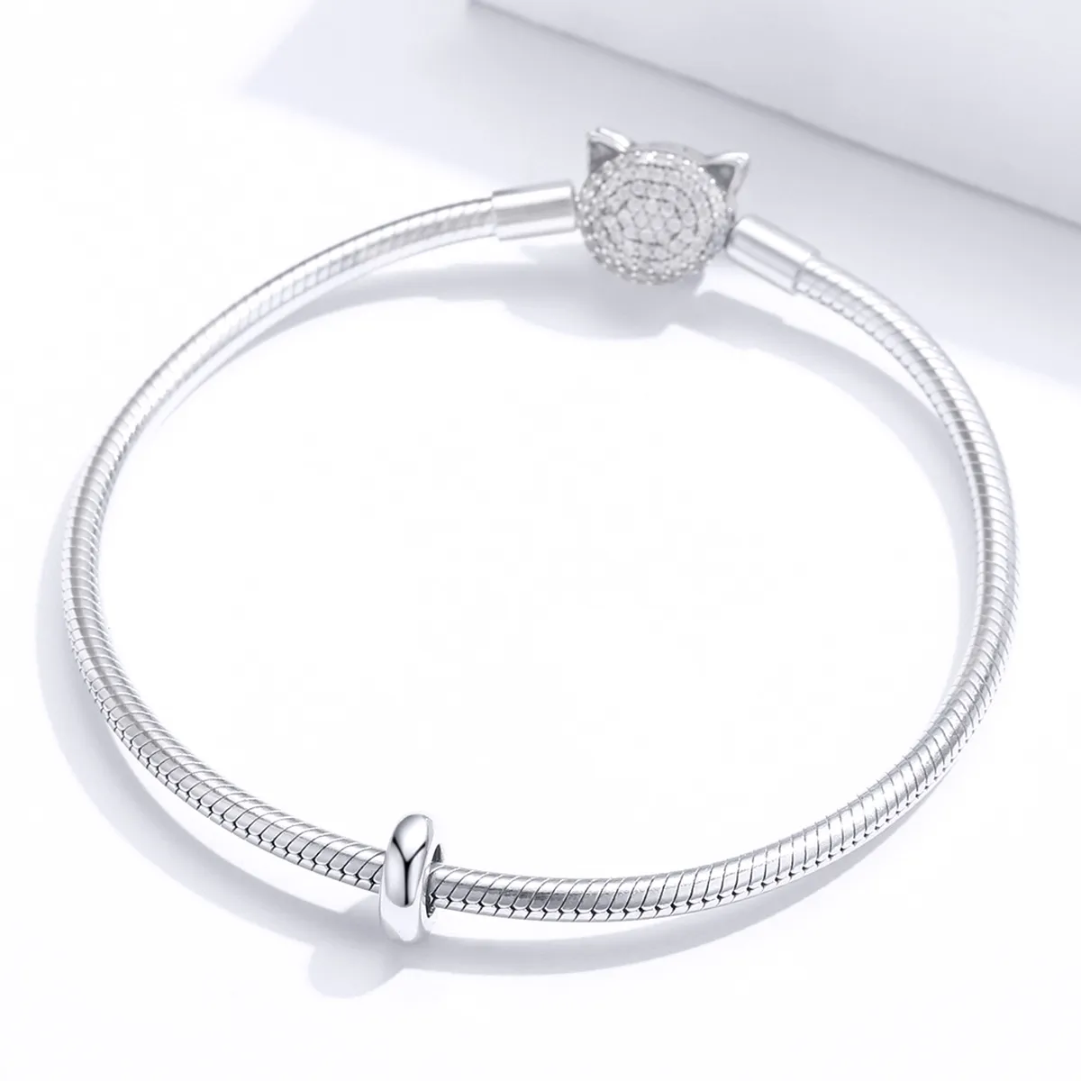 Pandora Style Silver Simple Spacer Charm - SCC1450