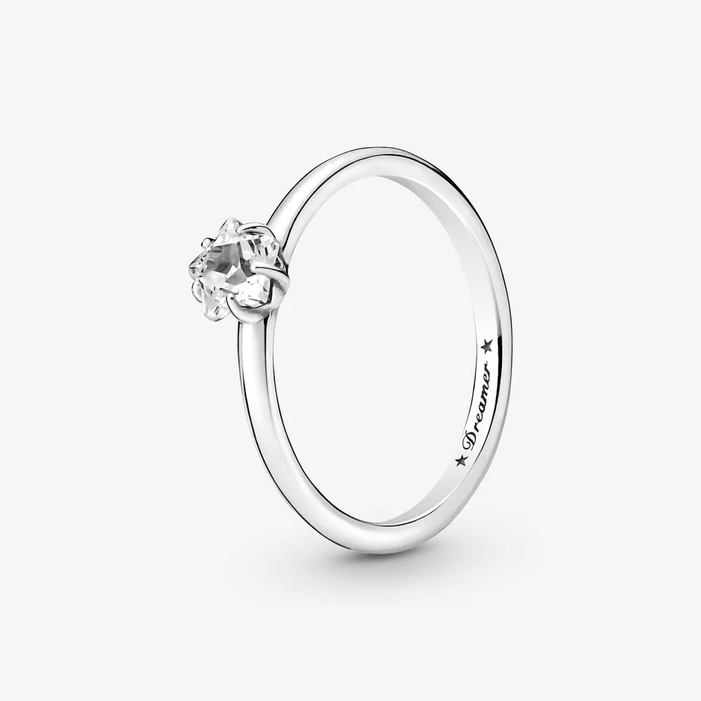 pandora celestial sparkling star solitaire ring 190026c01