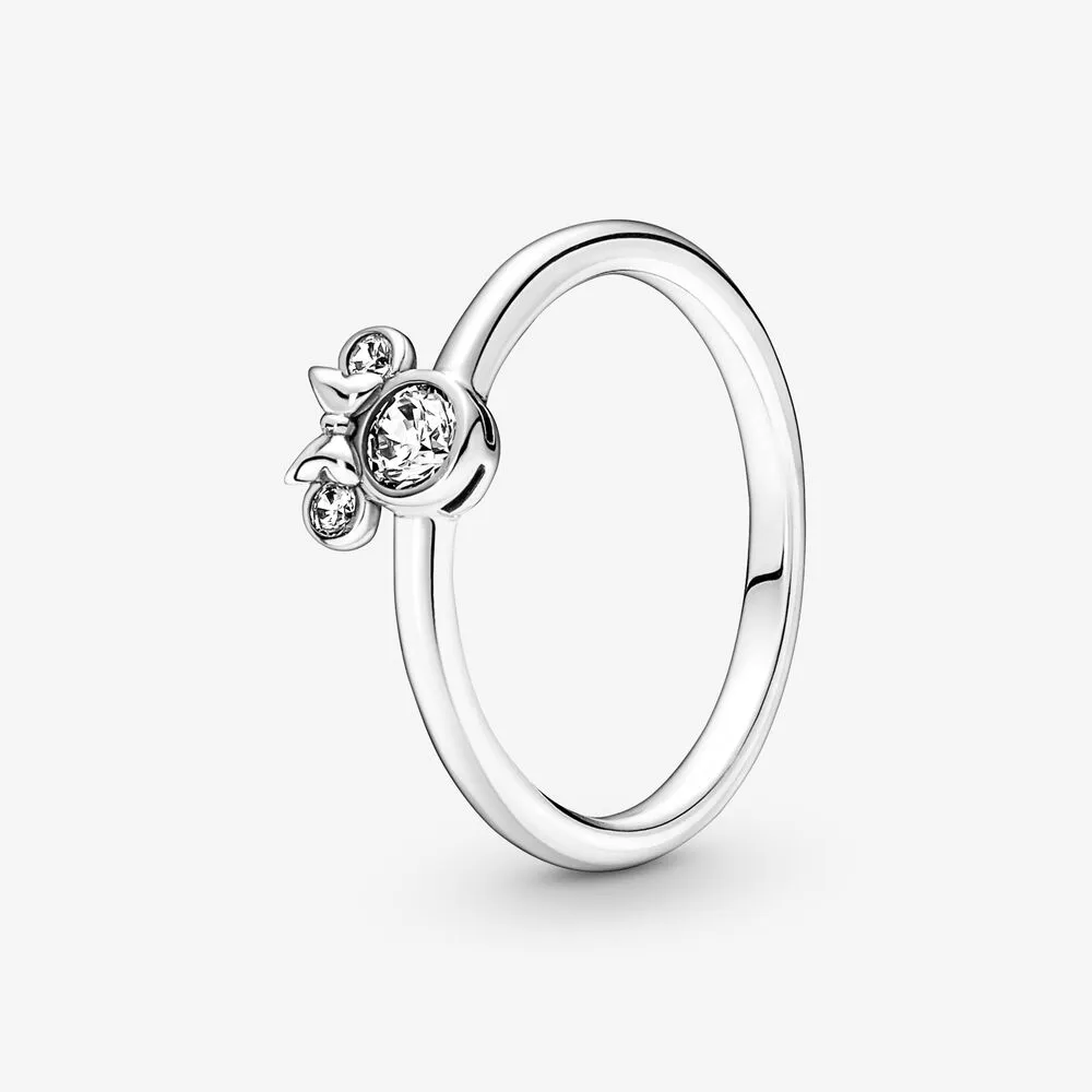 PANDORA Disney Minnie Mouse Sparkling Head Ring - 190074C01