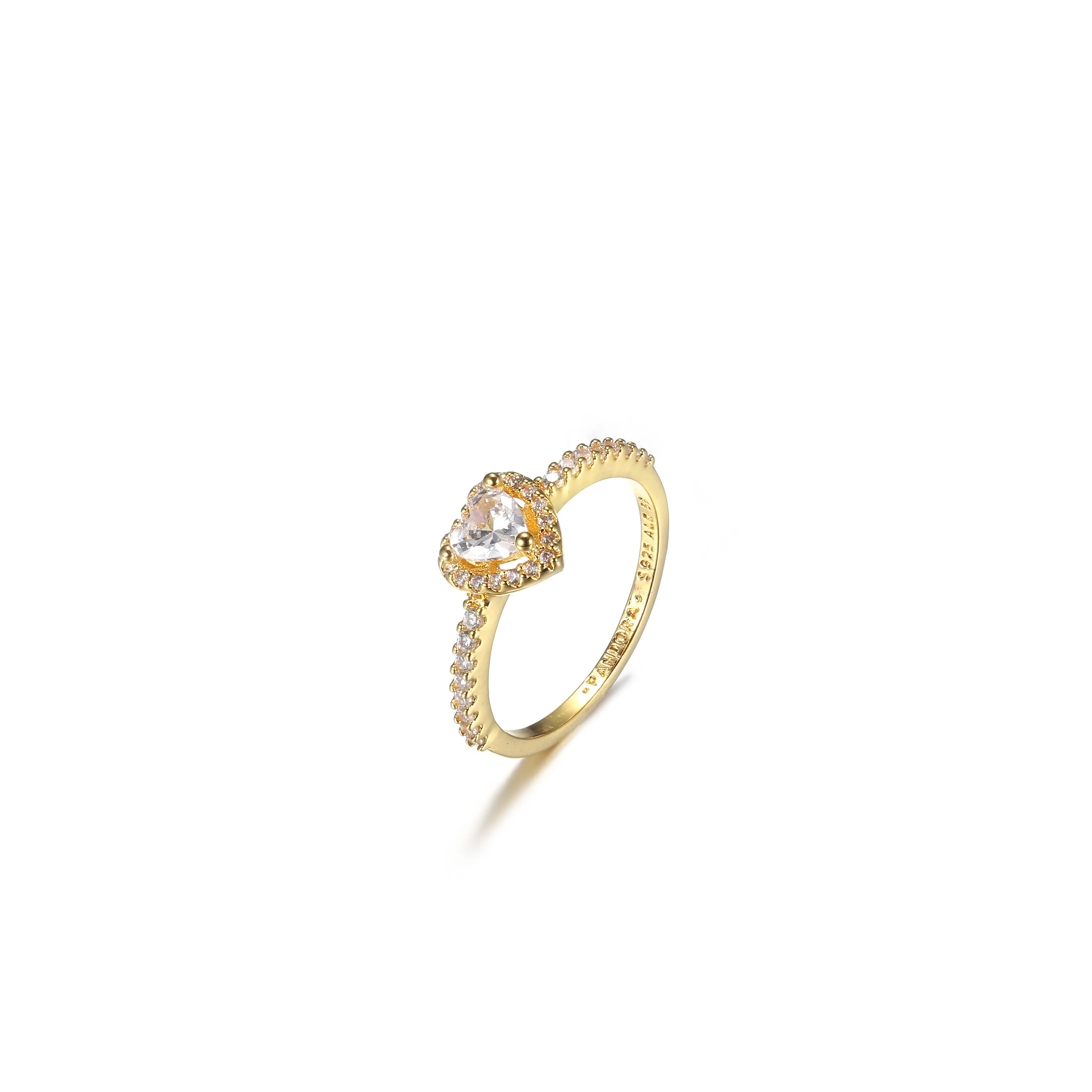 PANDORA elevated heart ring - 159139C01