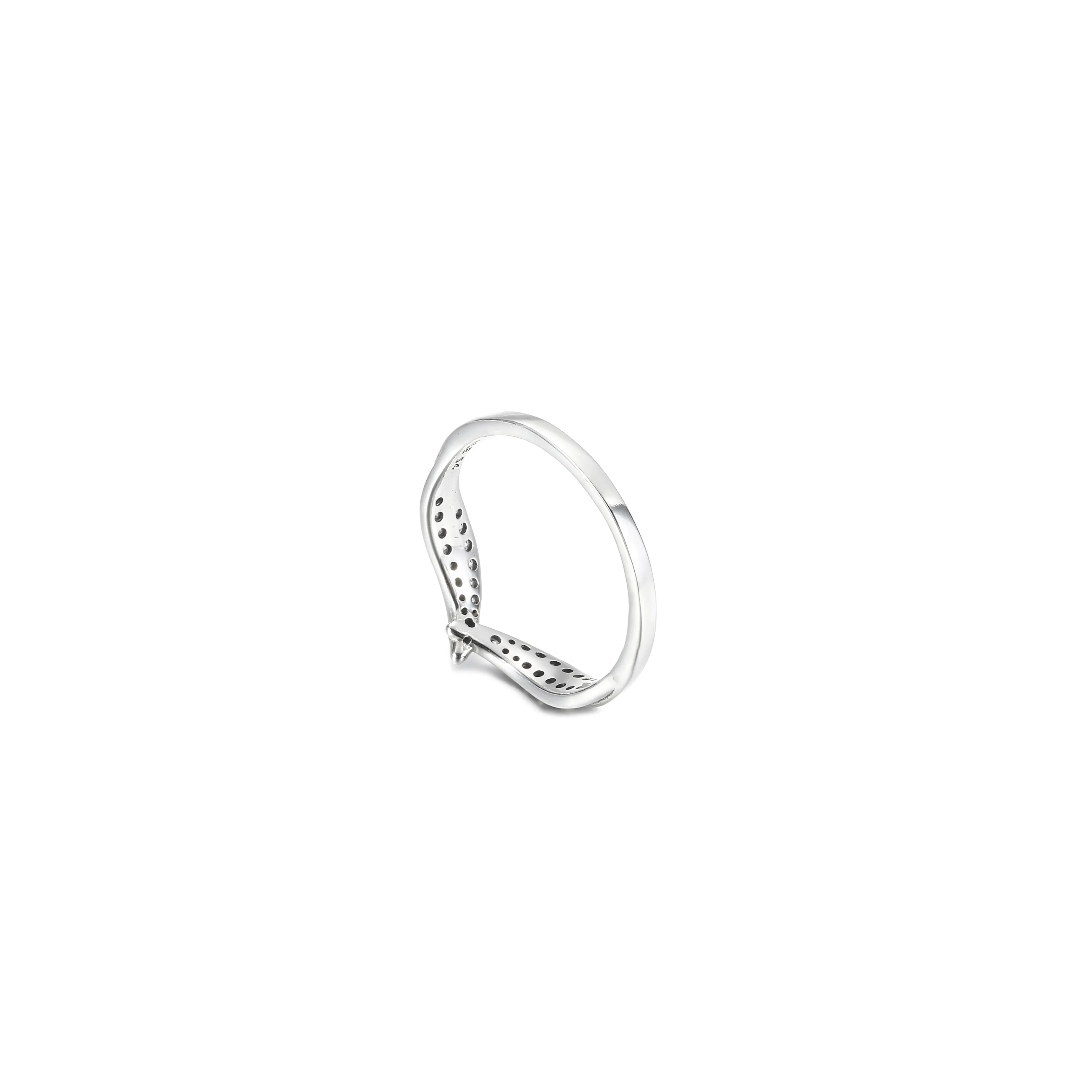 PANDORA Sparkling Leaves Ring - 199533C01