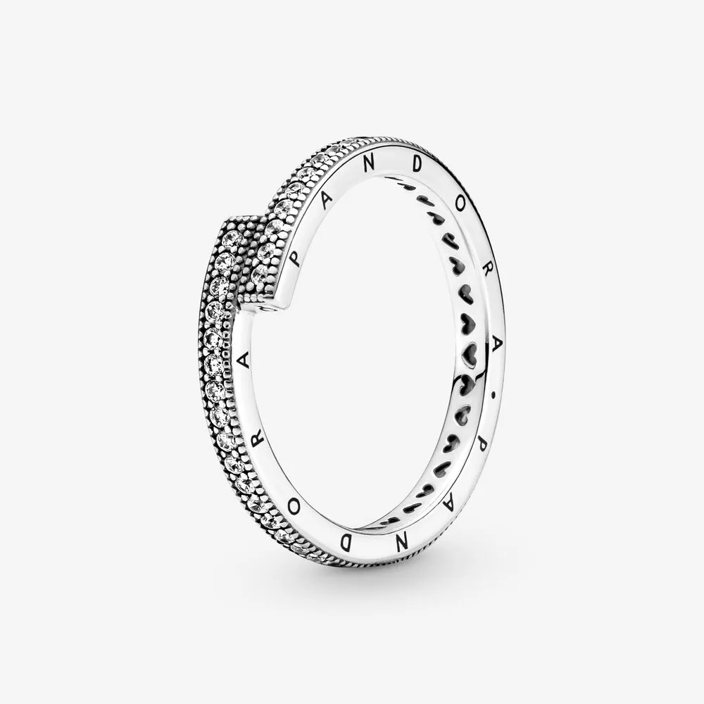 PANDORA Sparkling Overlapping Ring - 199491C01