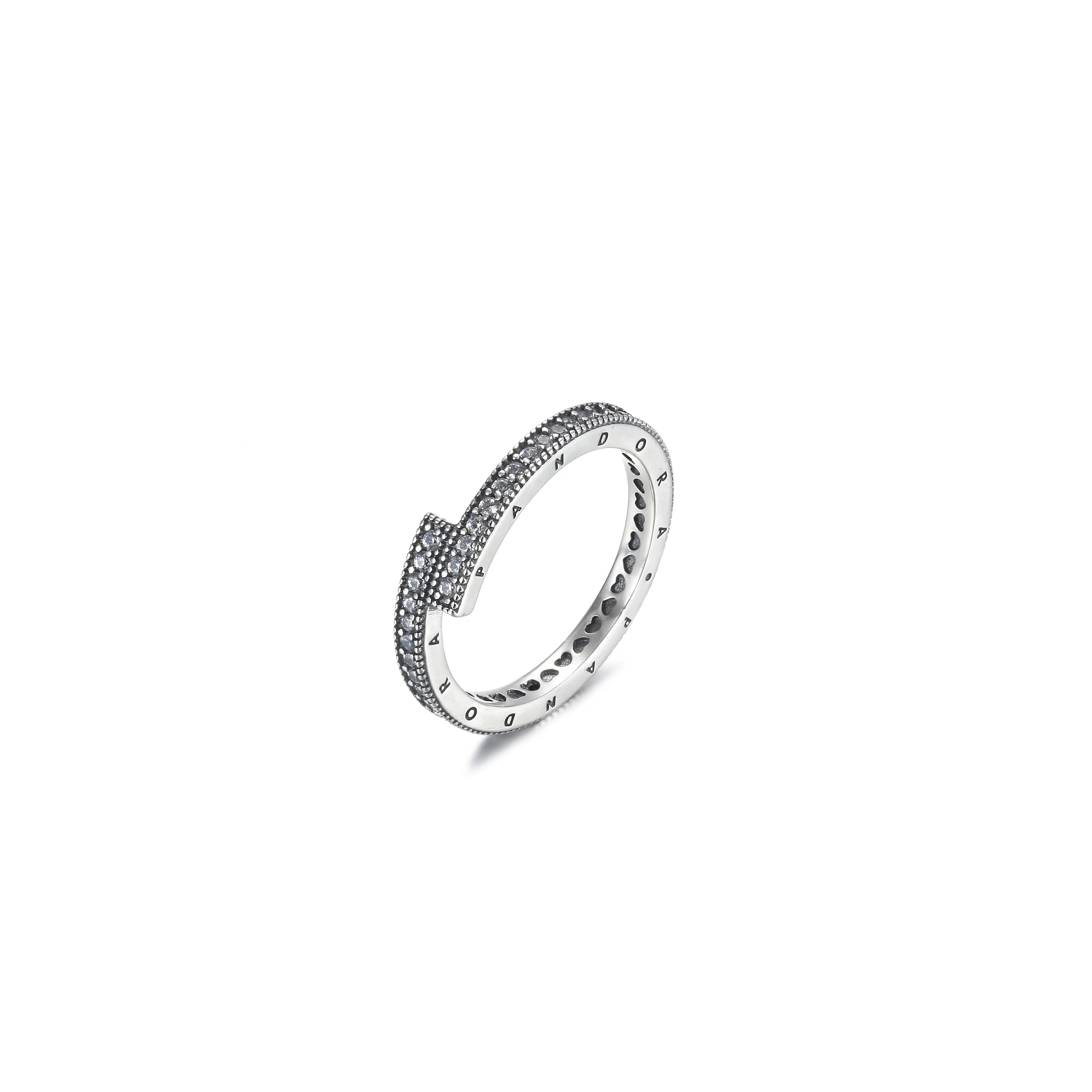 PANDORA Sparkling Overlapping Ring - 199491C01