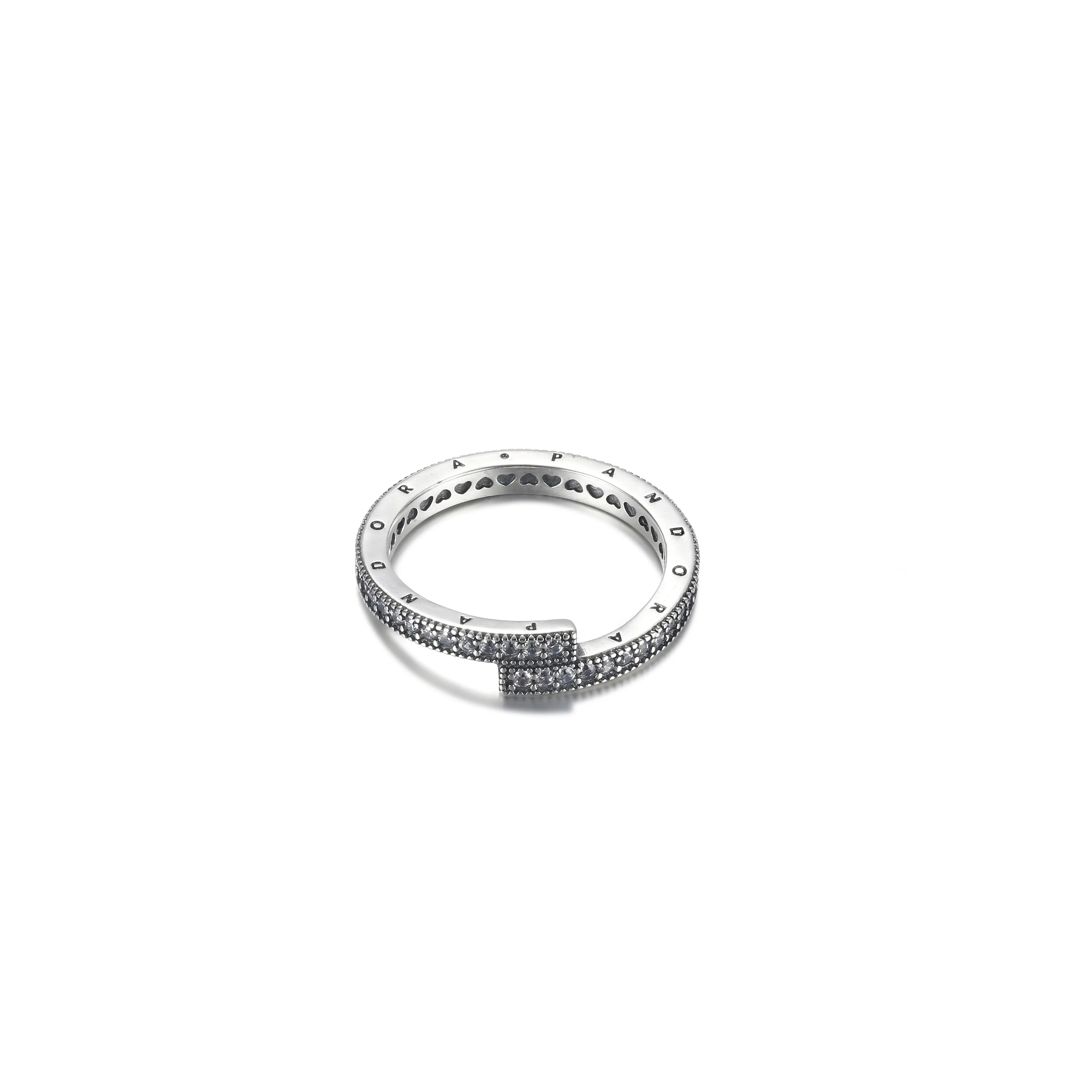 PANDORA Sparkling Overlapping Ring - 199491C01