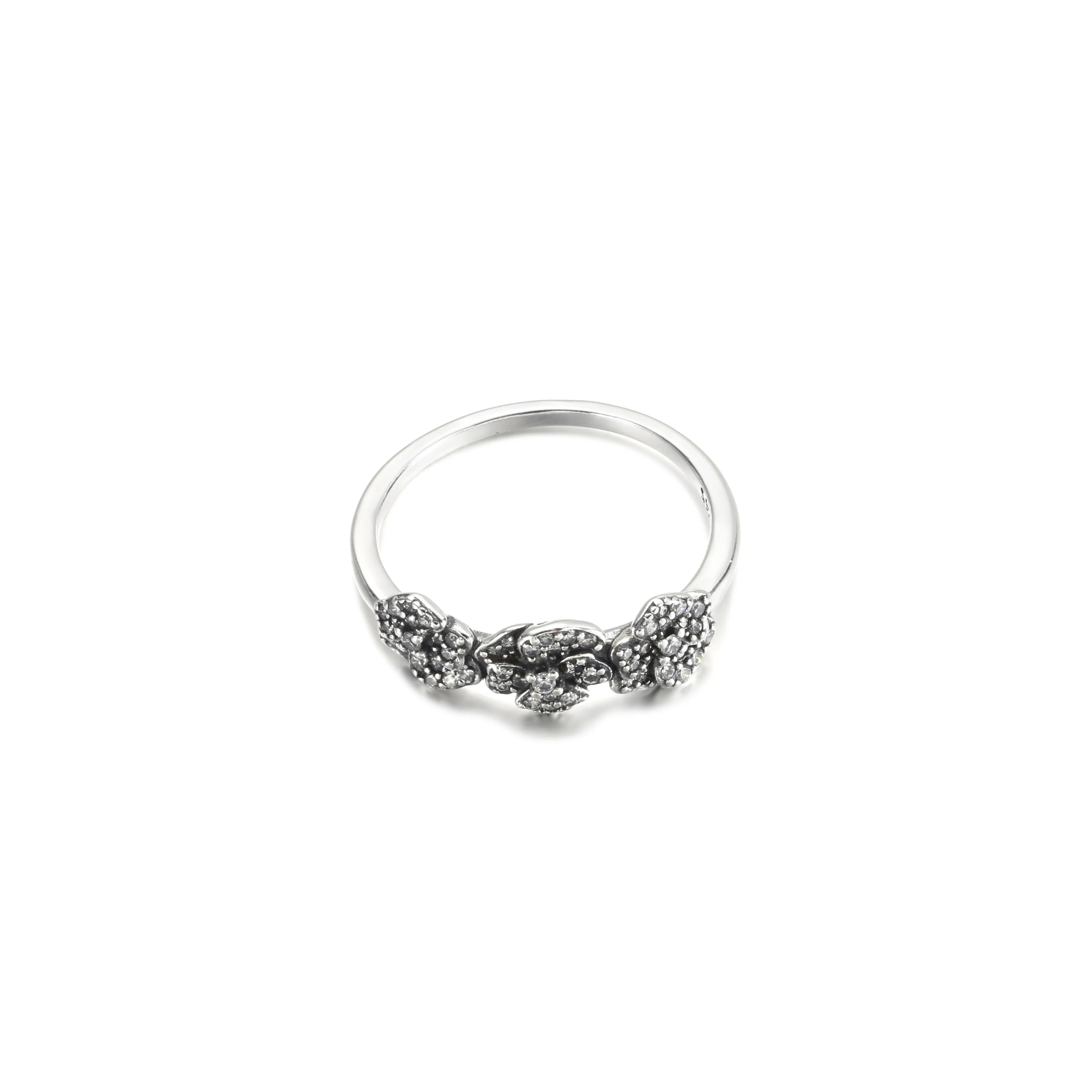 PANDORA Triple Pansy Flower Ring - 190786C01