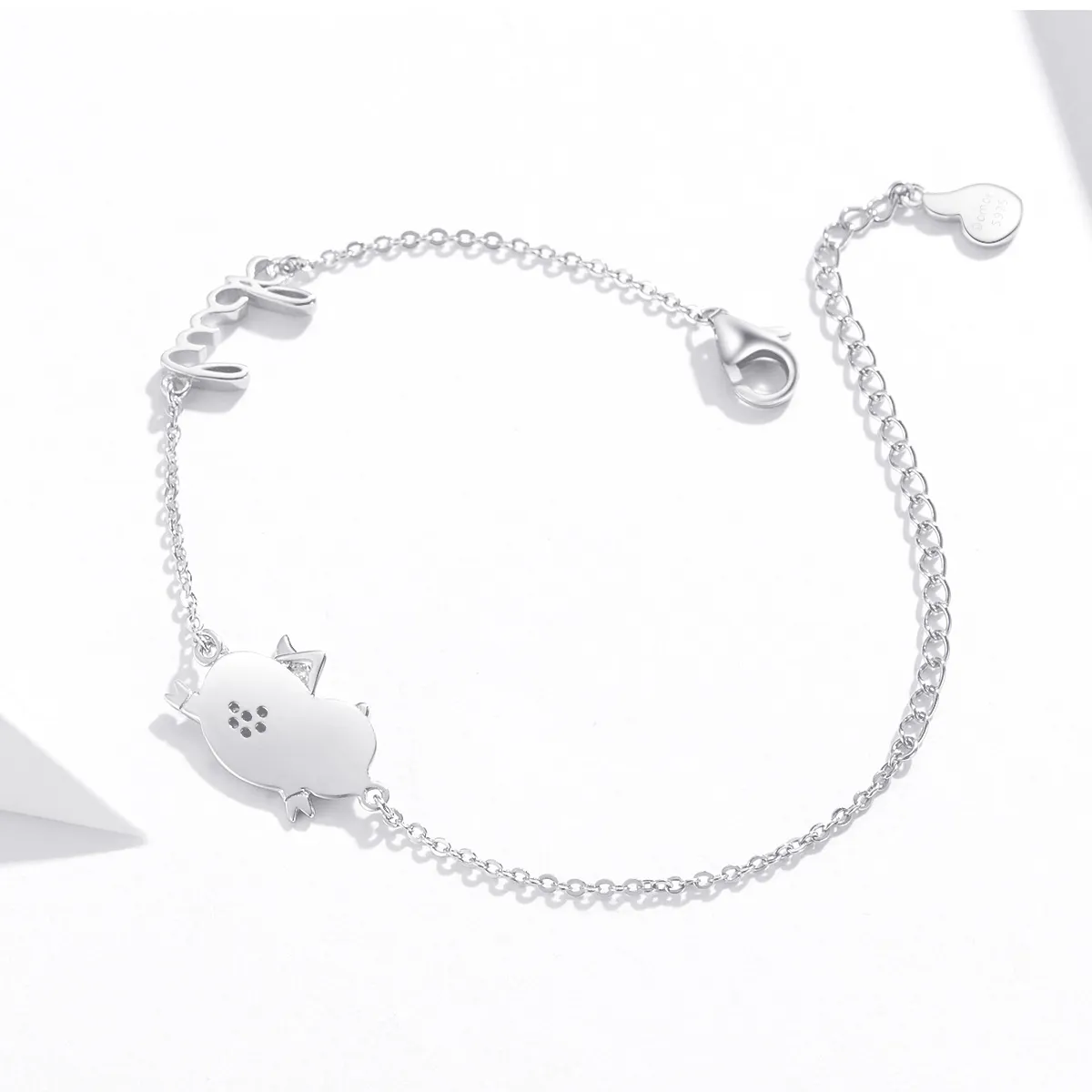 Pandora Style Little Flying Pig Bracelet - BSB022