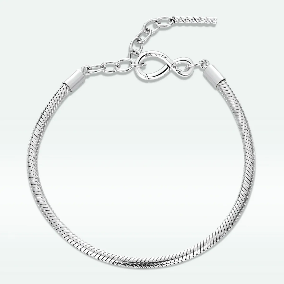 Pandora Style Simple and Infinite Bracelet - BSB085