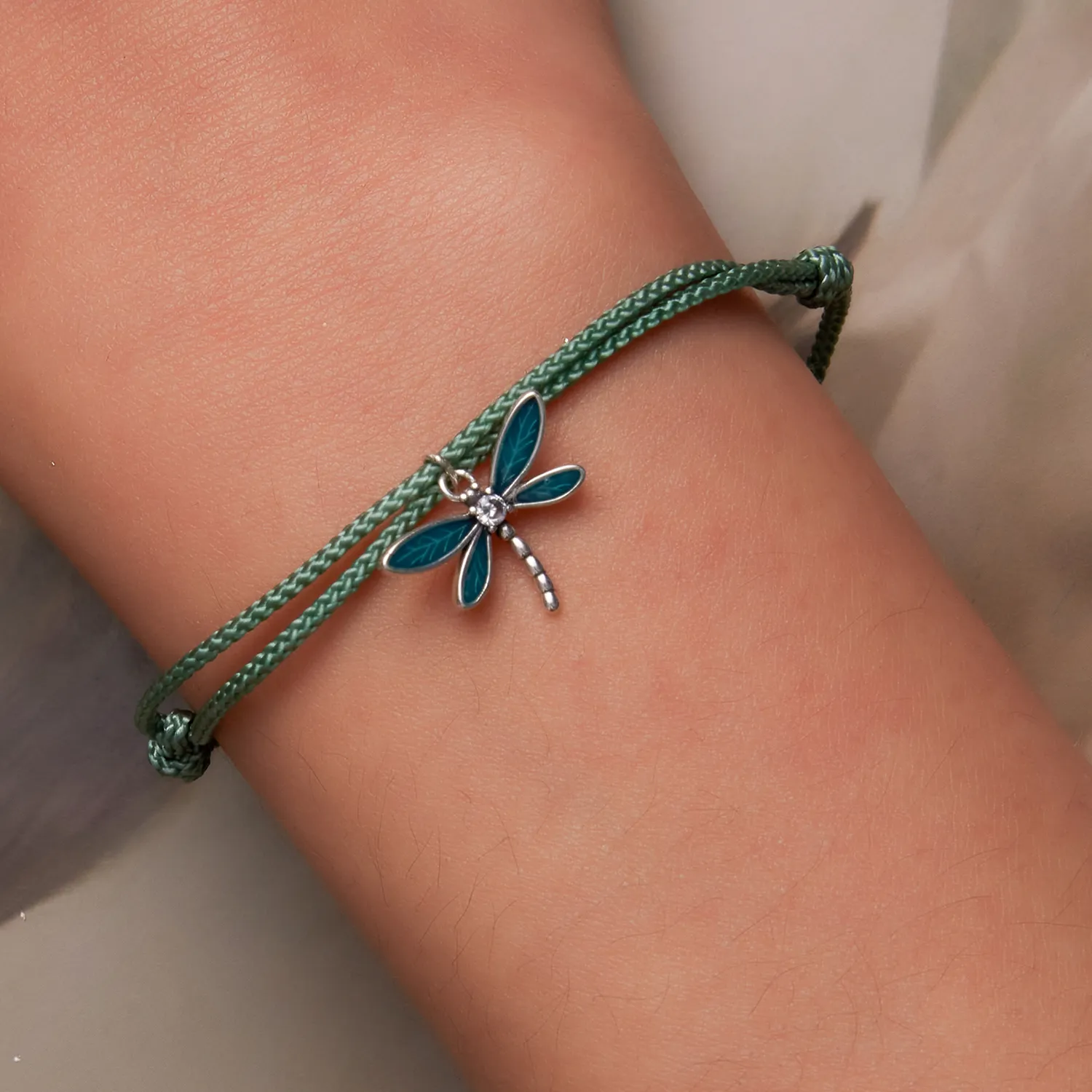 Pandora Style Summer Dragonfly Bracelet - SCB237