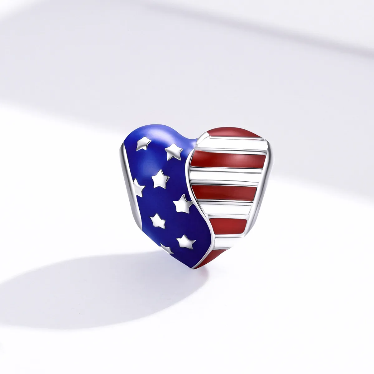 Pandora Style American Flag Charm - BSC281