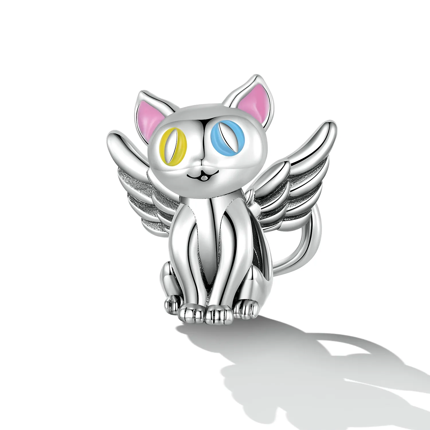 Pandora Style Angel Cat Charm - SCC2299