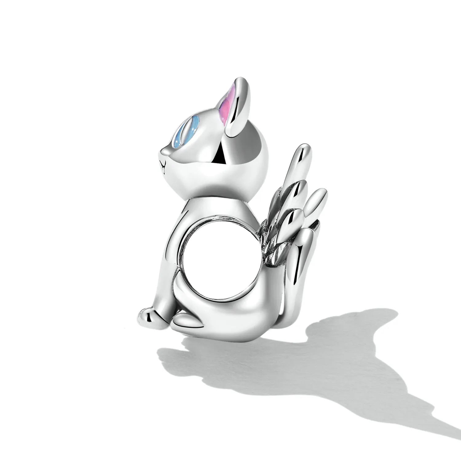 Pandora Style Angel Cat Charm - SCC2299