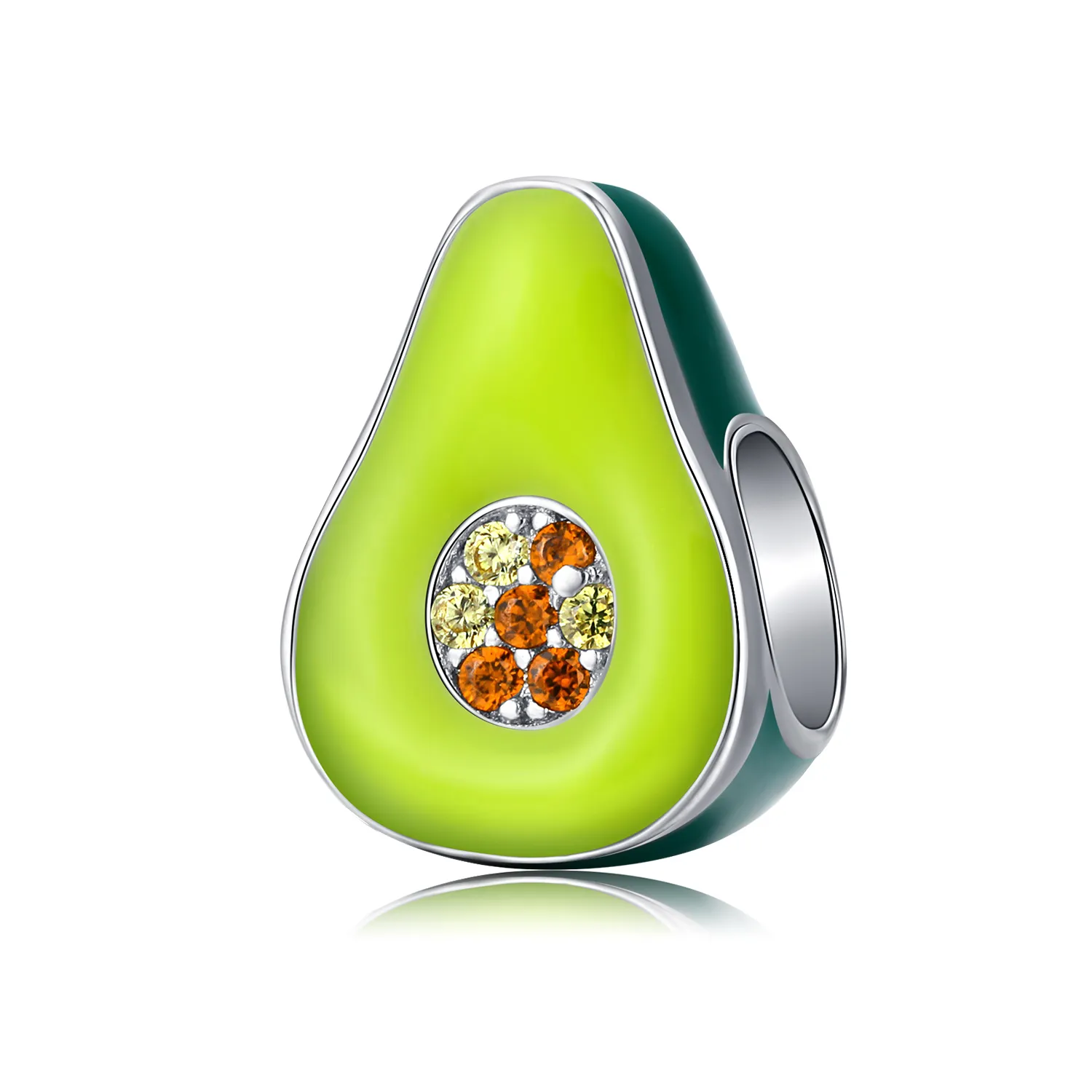 Pandora Style Avocado Charm - BSC129