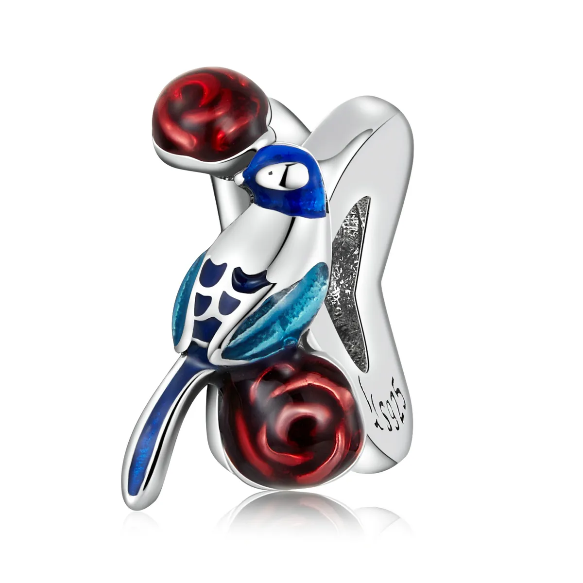 Pandora Style Birds and Flowers - Awakening of Insects Charm - SCC2192