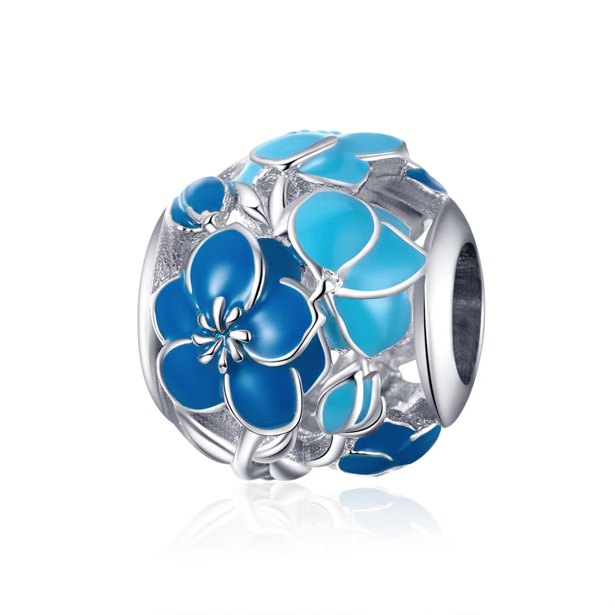 Pandora Style Blooming All The Way Charm - BSC087