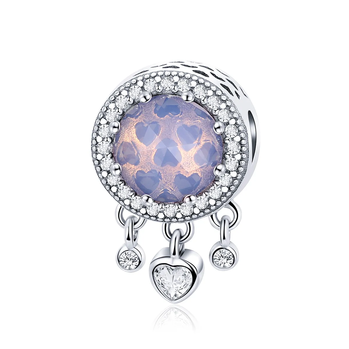 Pandora Style Bright Heart Charm - SCC999