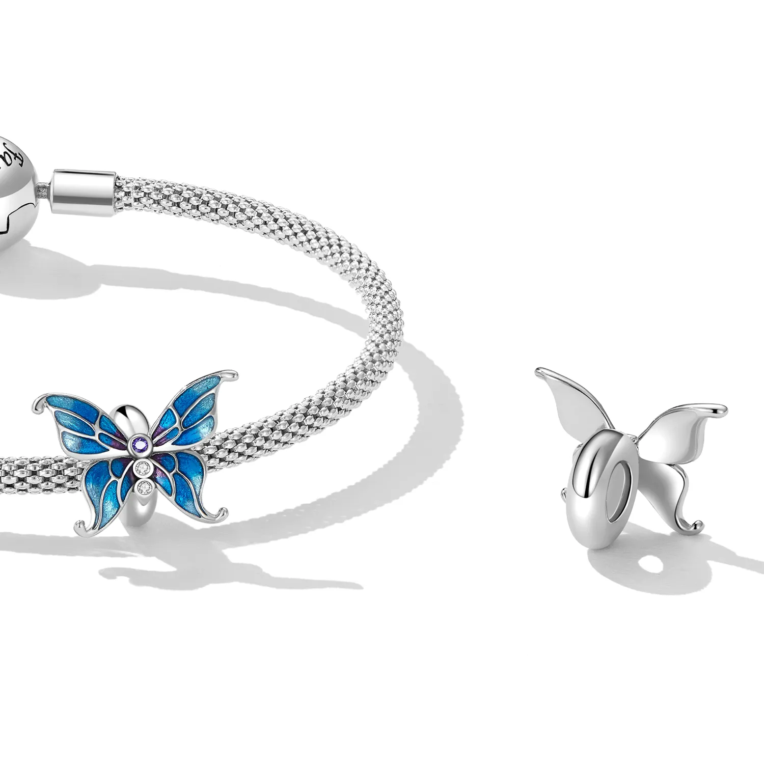 Pandora Style Butterfly Charm - SCC2326