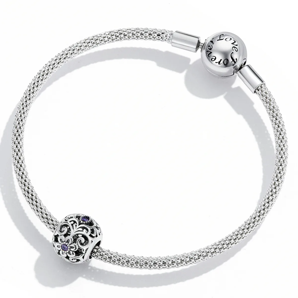 Pandora Style Classical Pattern Charm - SCC2183