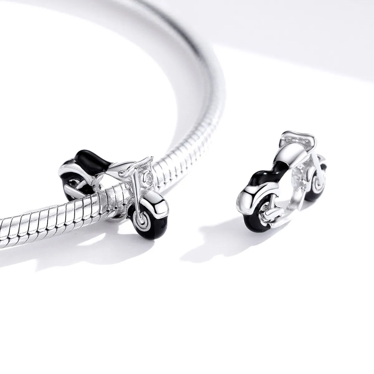 Pandora Style Cool Motorcycle Charm - BSC273