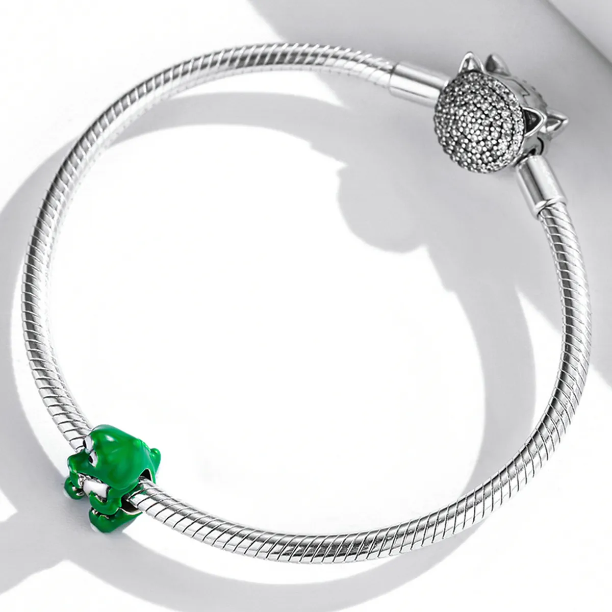 Pandora Style Cute Crocodile Charm - SCC2008