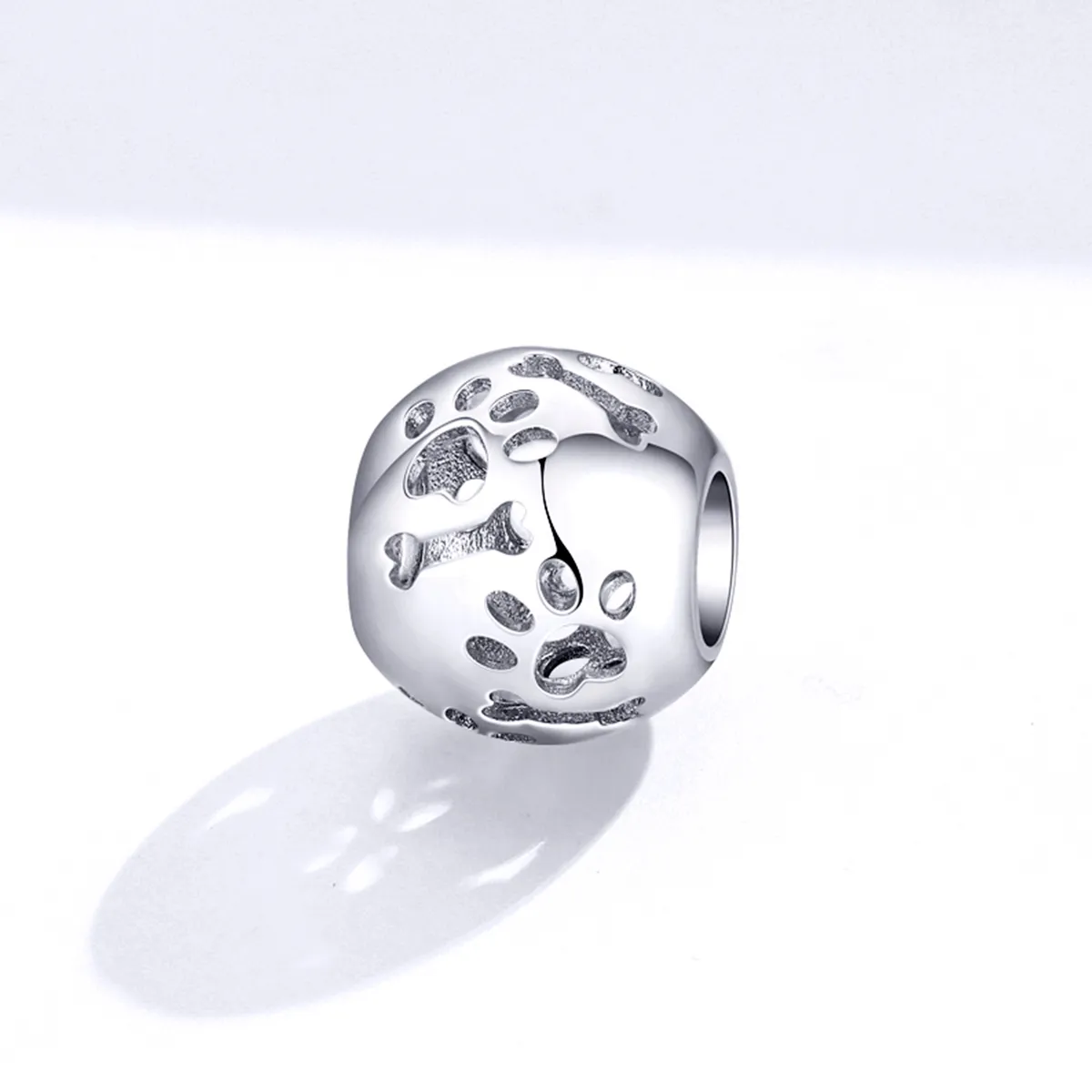 Pandora Style Cute Pet Footprints Charm - BSC140