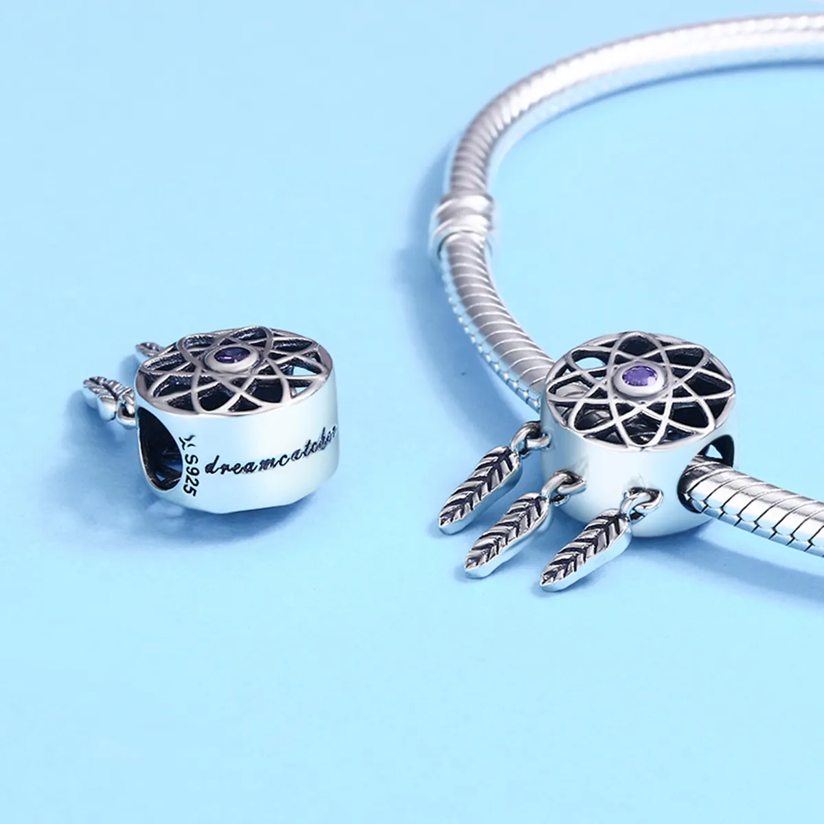 Pandora Style Dreamcatcher Charm - SCC330