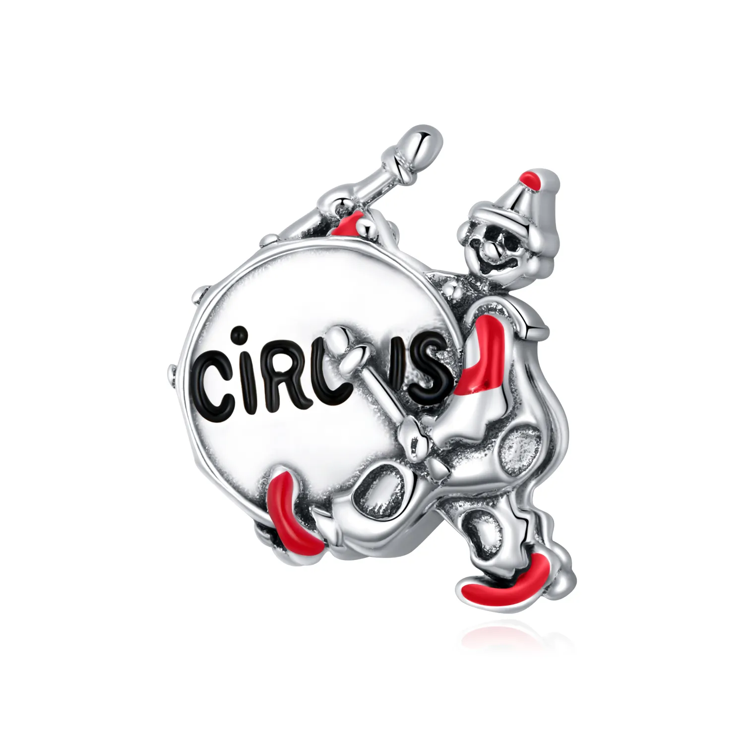 Pandora Style Drum Clown Charm - SCC1658