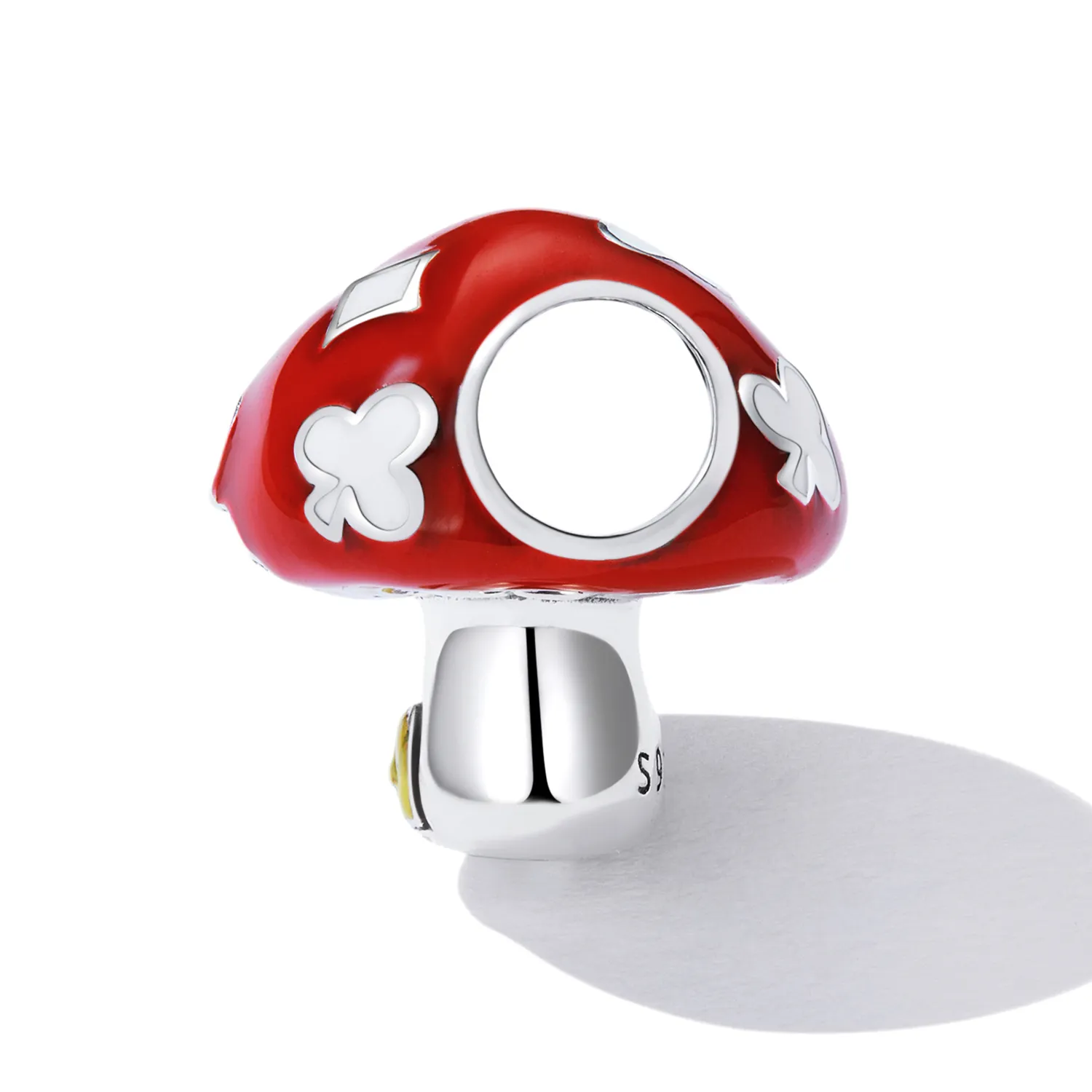 Pandora Style Exquisite Mushroom House Charm - SCC2246