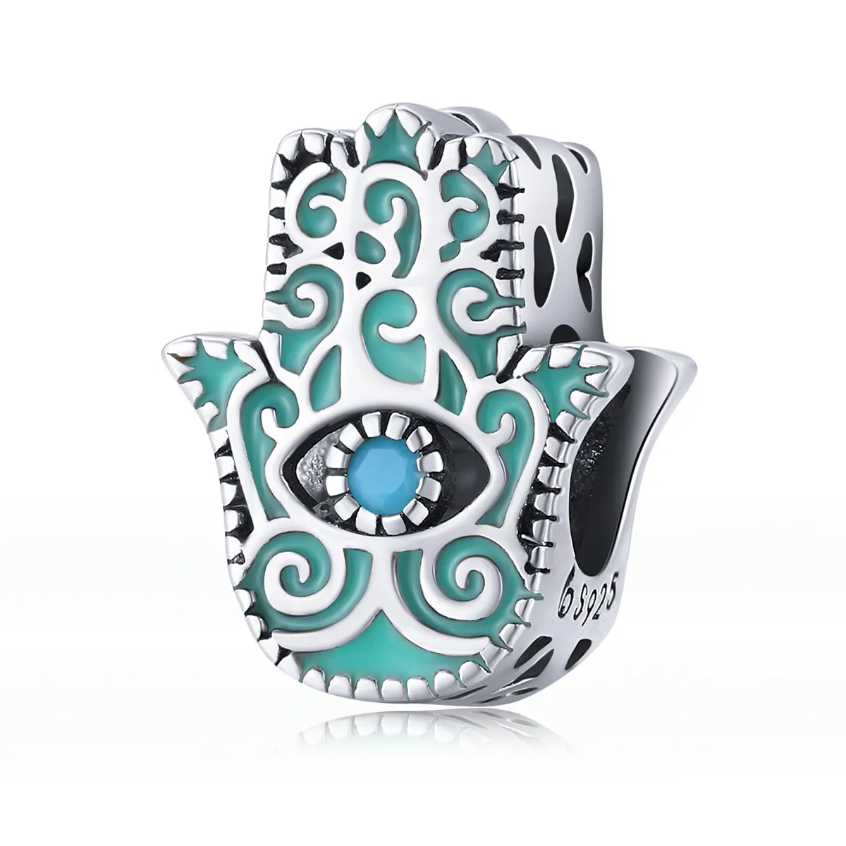 pandora style eye of fatima charm bsc510