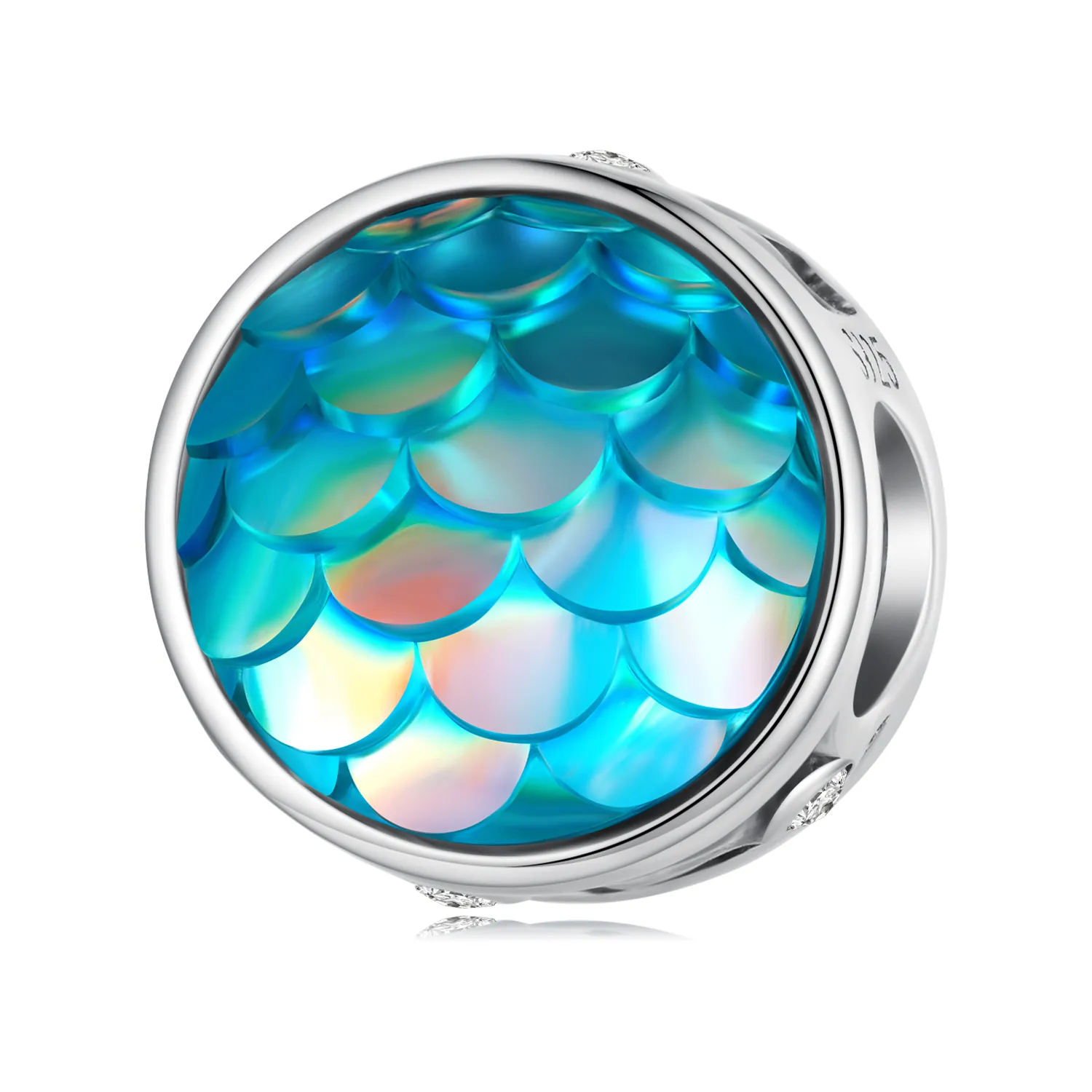 Pandora Style Fish Scales Charm - SCC2412